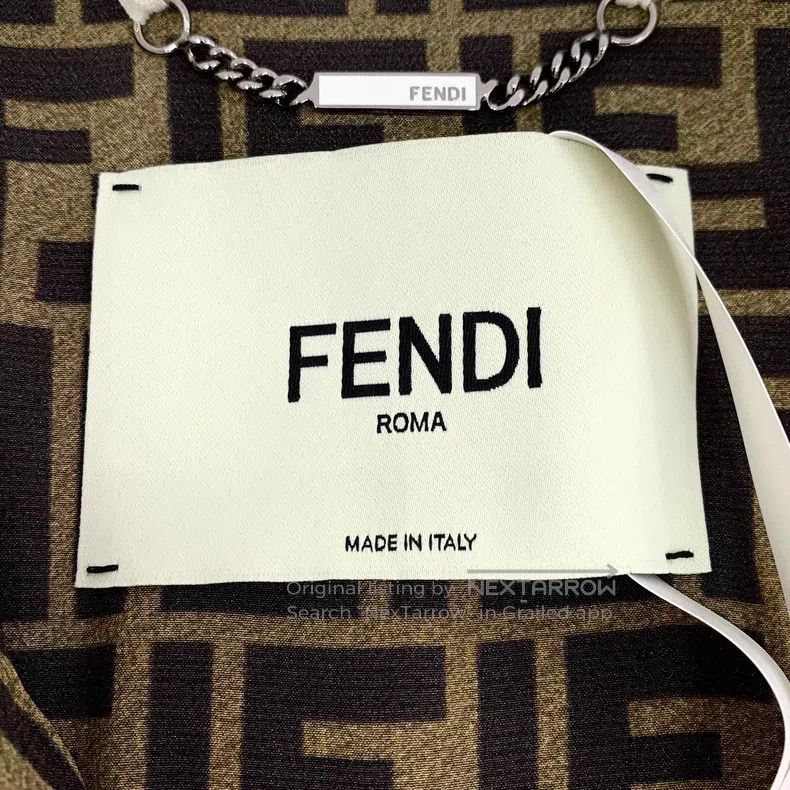 Fendi Fendi White interior logo full-print patent leather turn-d Size XS / US 0-2 / IT 36-38 - 6 Thumbnail