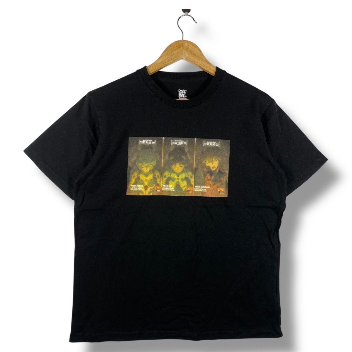 Anime Japanese Anime EVANGELION A10 Nerve Graphic Tee Shirt Size US M / EU 48-50 / 2 - 1 Thumbnail