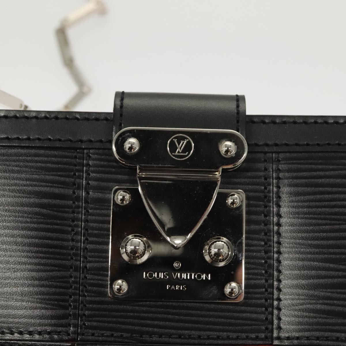 Louis Vuitton LOUIS VUITTON Epi Stretch Mojito Shoulder Bag Black M54612 Size ONE SIZE - 10 Thumbnail