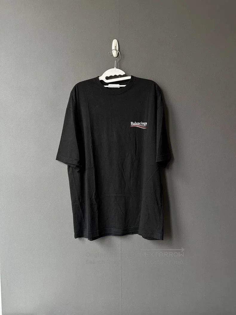 Balenciaga Balenciaga Black Coke Short Sleeve Tee. Size US L / EU 52-54 / 3 - 1 Thumbnail