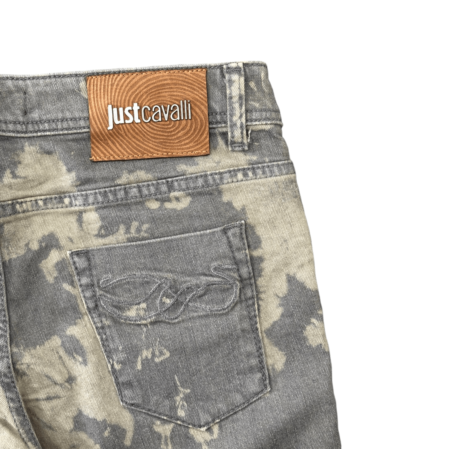 Just Cavalli Justcavalli Dyed Fabric Stretch Denim Skinny Jeans Size 26" / US 2 / IT 38 - 5 Thumbnail