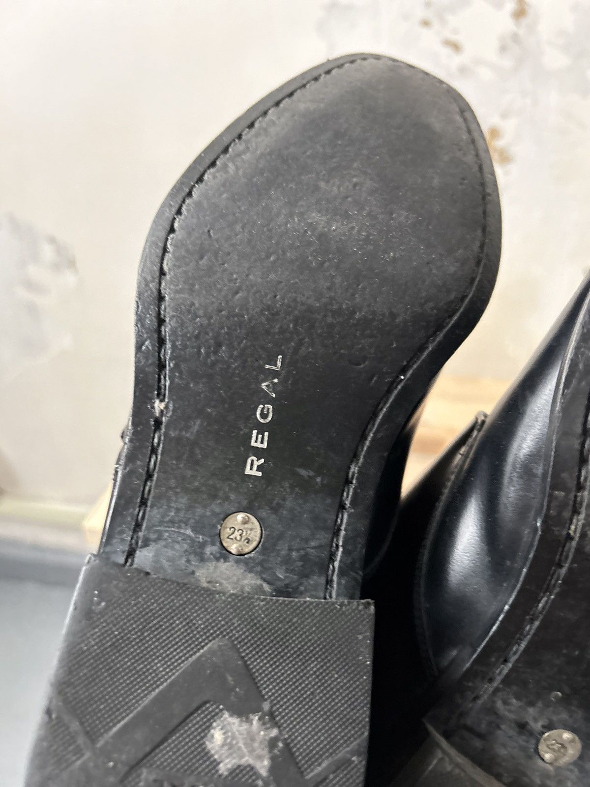 Japanese Brand × REGAL Brogues REGAL BLACK LEATHER SHOES Size US 6.5 / EU 39-40 - 7 Thumbnail