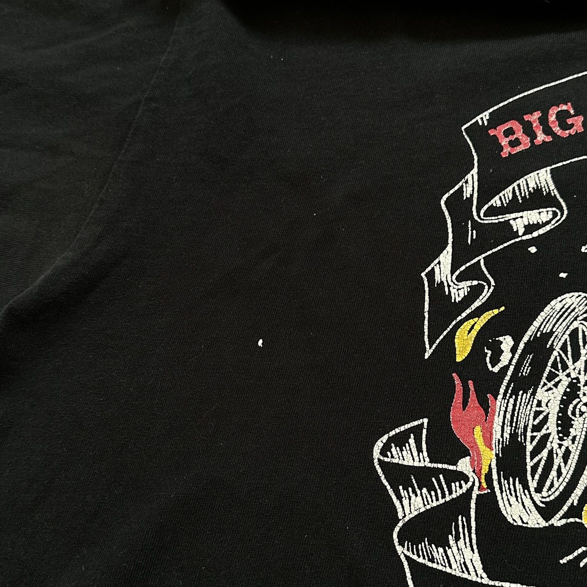 Harley Davidson SICK 90s Big Red Machine Single Stitch Tee T Shirt 3D Emblem Size US XXL / EU 58 / 5 - 7 Thumbnail