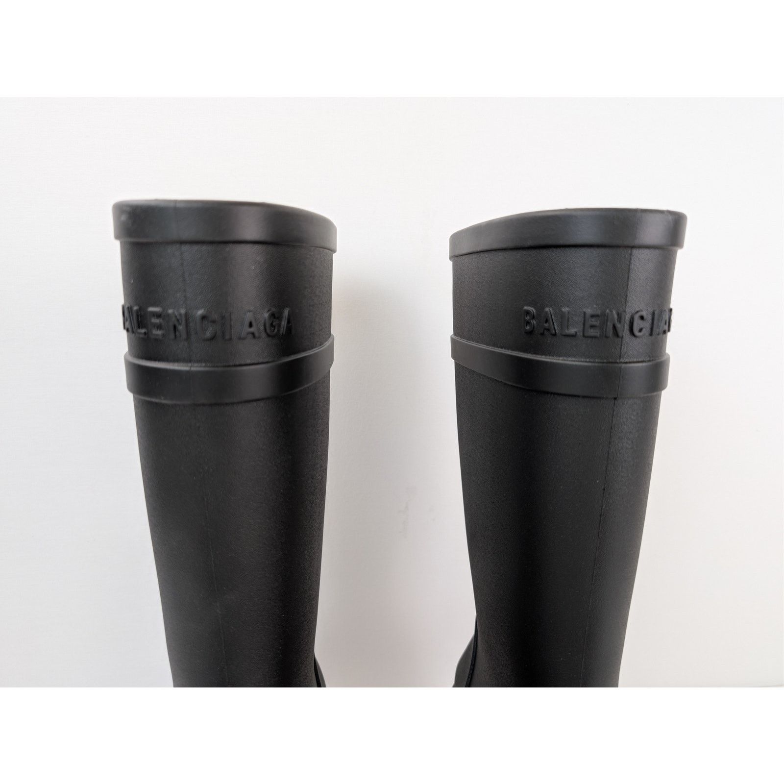 Balenciaga o1rshd1 Crocs Boots in Black Size US 13 / EU 46 - 10 Thumbnail