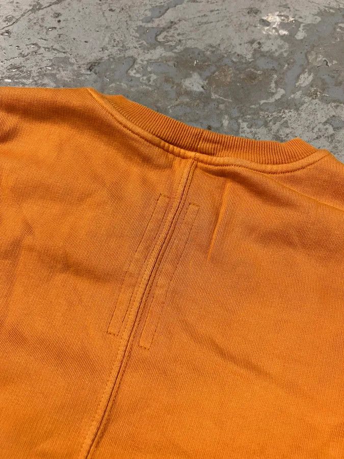 Rick Owens Rick Owens Orange Minimalist Crewneck Size US XS / EU 42 / 0 - 7 Thumbnail