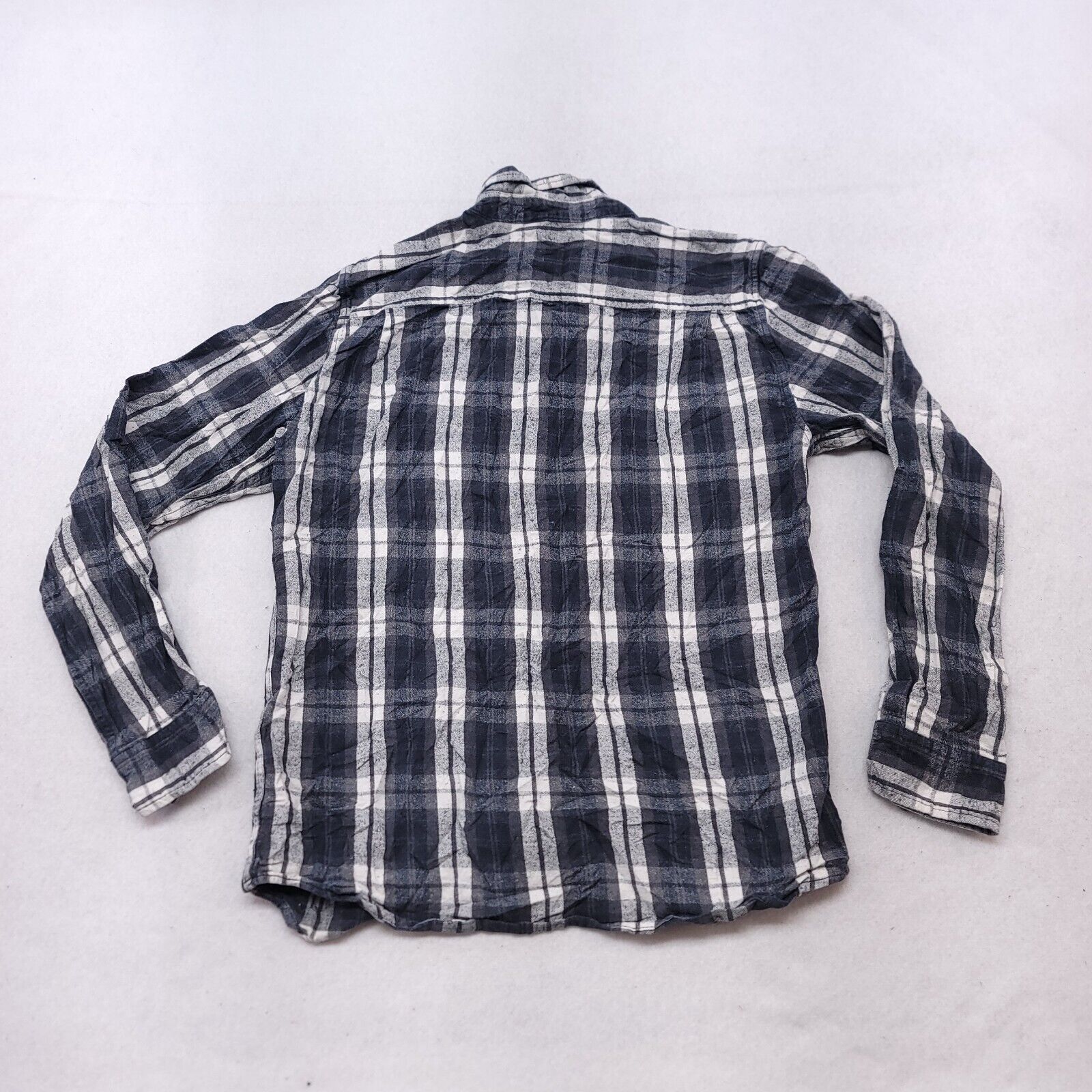 Croft & Barrow On The Byas Tartan Flannel Shirt Mens Size Medium M White Size US M / EU 48-50 / 2 - 10 Thumbnail