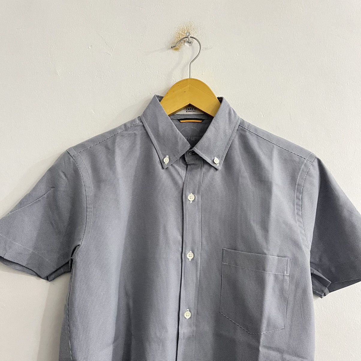 Japanese Brand Takeo Kikuchi - Formal Slim Shirt Size US M / EU 48-50 / 2 - 2 Thumbnail