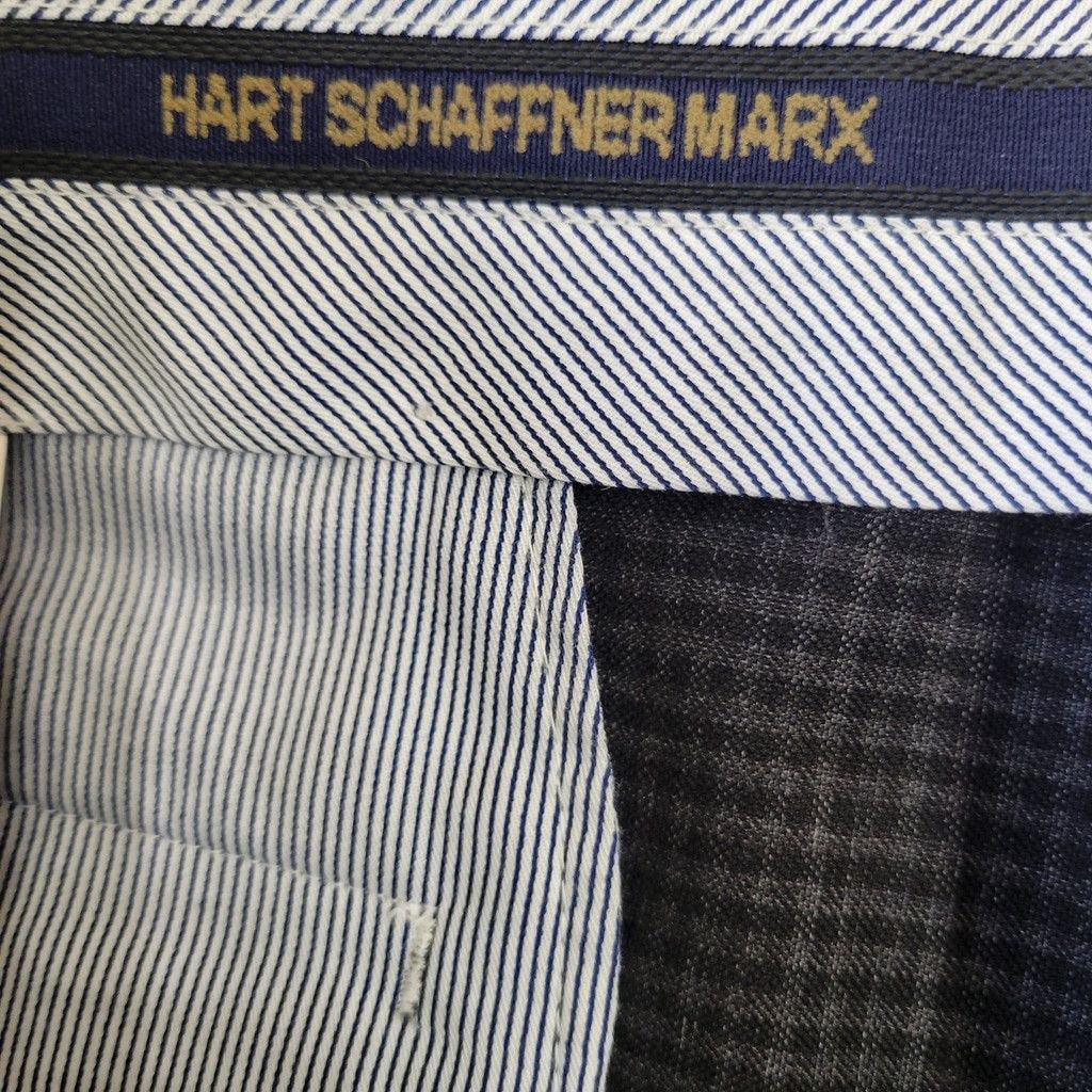 Hart Schaffner Marx Hart Schaffner Marx Men Slim-Fit Flat Front Wool Pants 38/30 Size US 38 / EU 54 - 11 Thumbnail