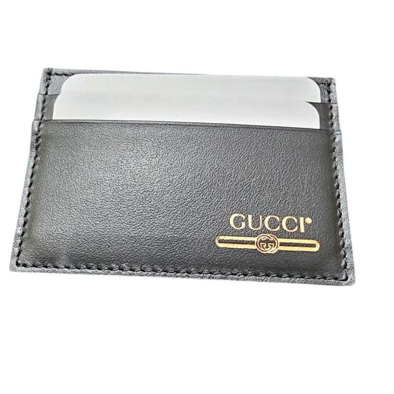 Gucci Gucci Leather Card Holder Size ONE SIZE - 1 Thumbnail