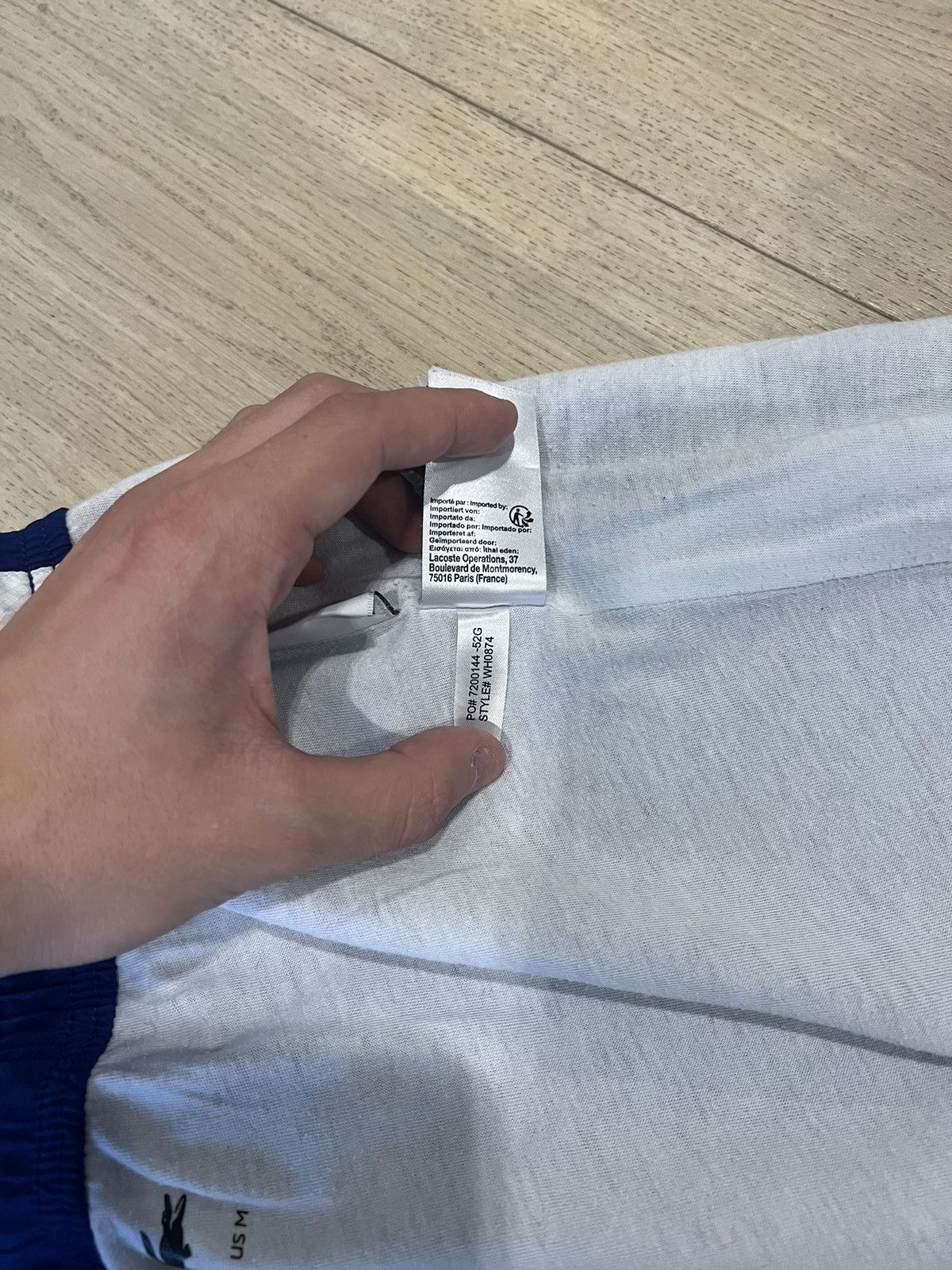 Lacoste × Vintage 💥Vintage Lacoste Pants Trackpants Drill Y2K Size US 32 / EU 48 - 10 Thumbnail