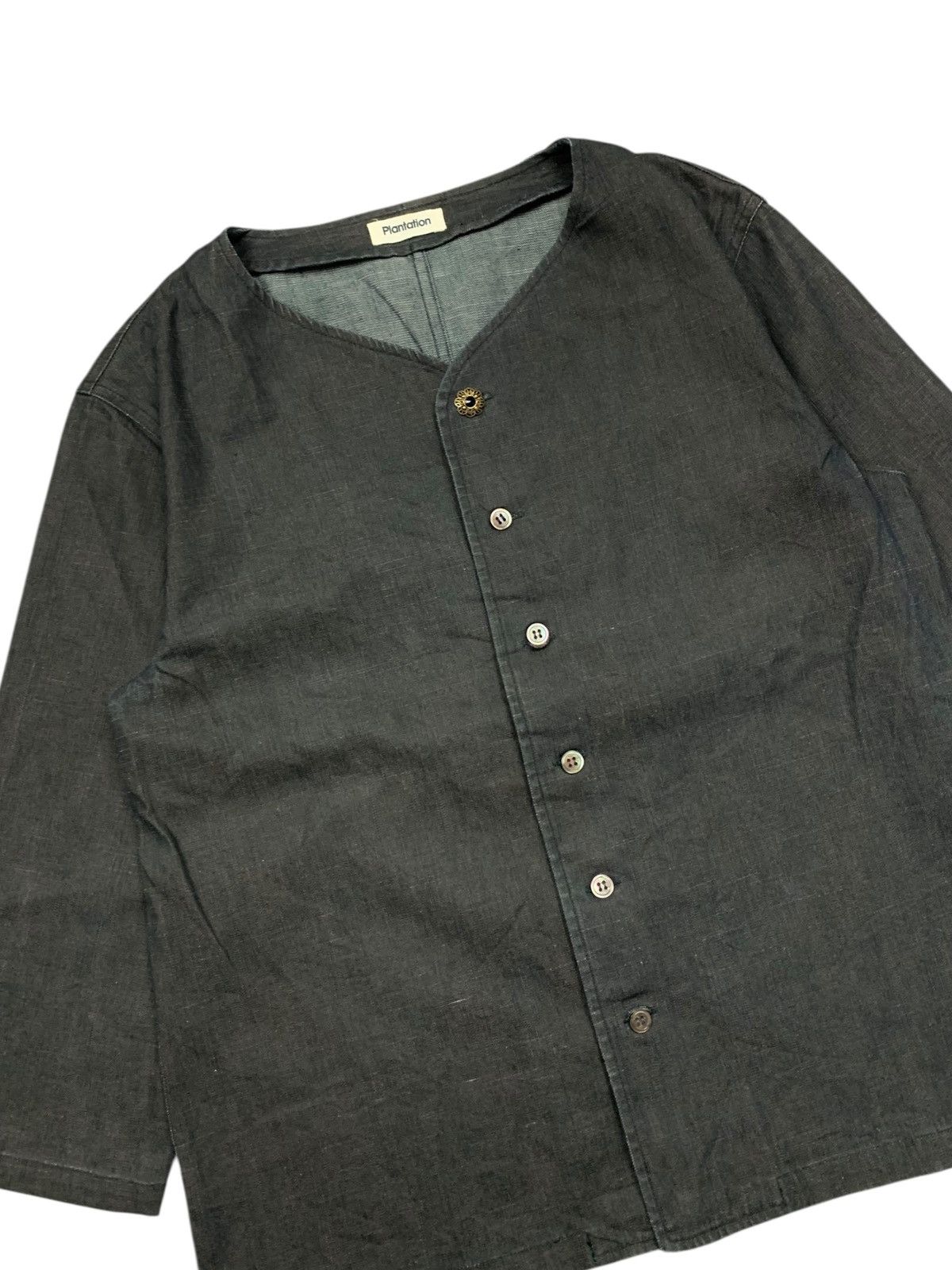 Issey Miyake 90s plantation by isseymiyake denim shirt Size US M / EU 48-50 / 2 - 2 Thumbnail