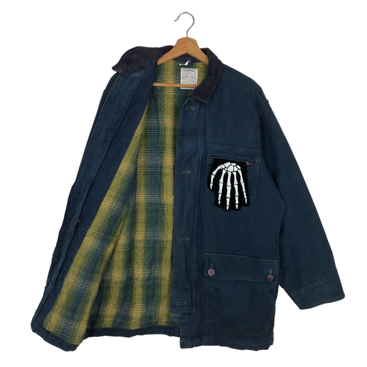 Japanese Brand VINTAGE CHORE DENIM WORK JACKET UNION BAY ISSEY MIYAKE Size US M / EU 48-50 / 2 - 8 Thumbnail