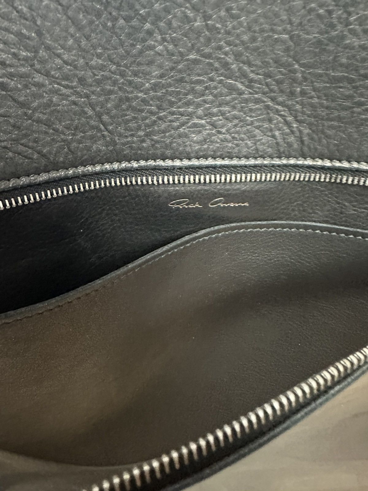 Rick Owens SS20 ‘TECUATL’ Calfskin Security Pouch Size ONE SIZE - 4 Thumbnail