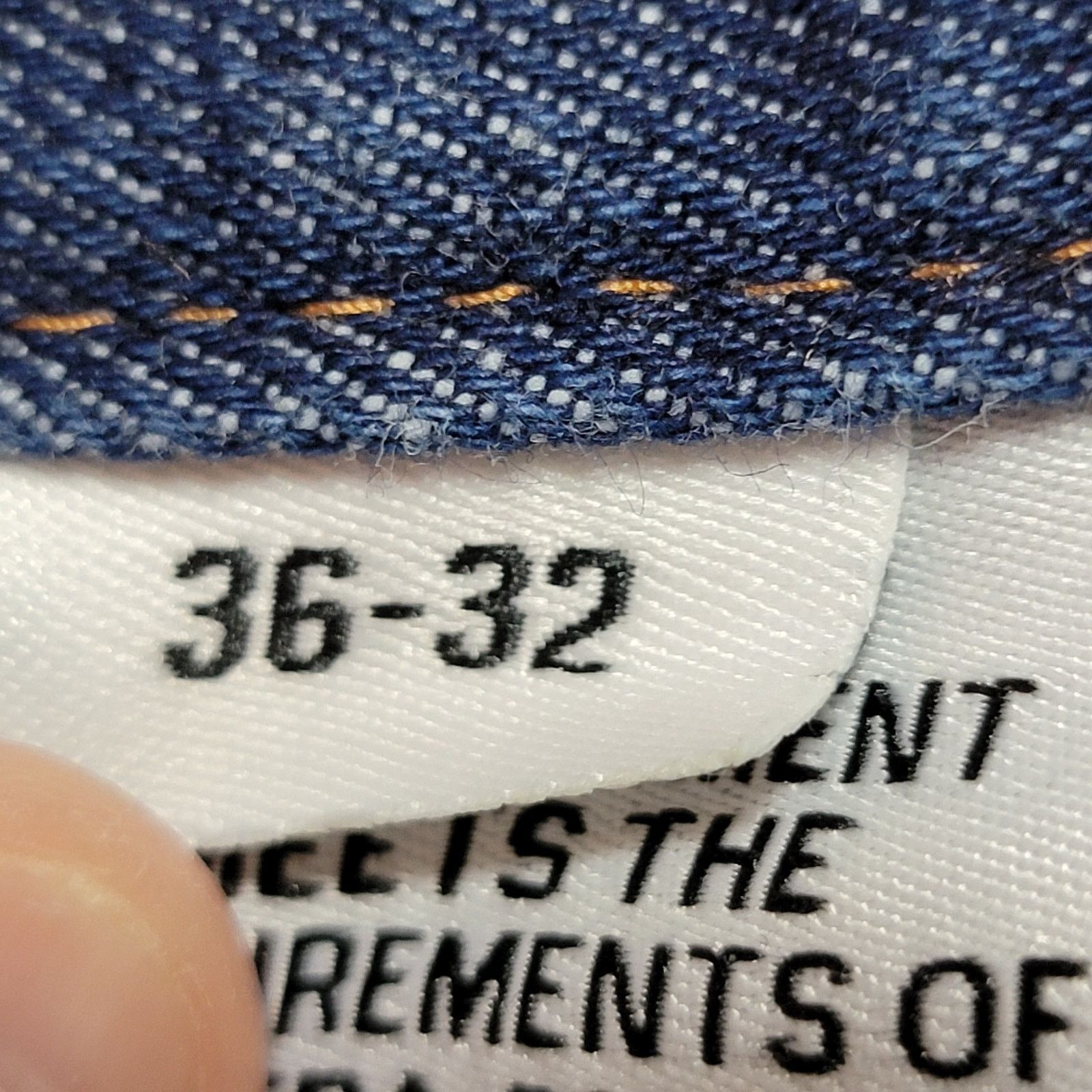 Other Rasco FR Protective Denim Straight Jeans - Size 36 X 32 Size US 36 / EU 52 - 8 Thumbnail