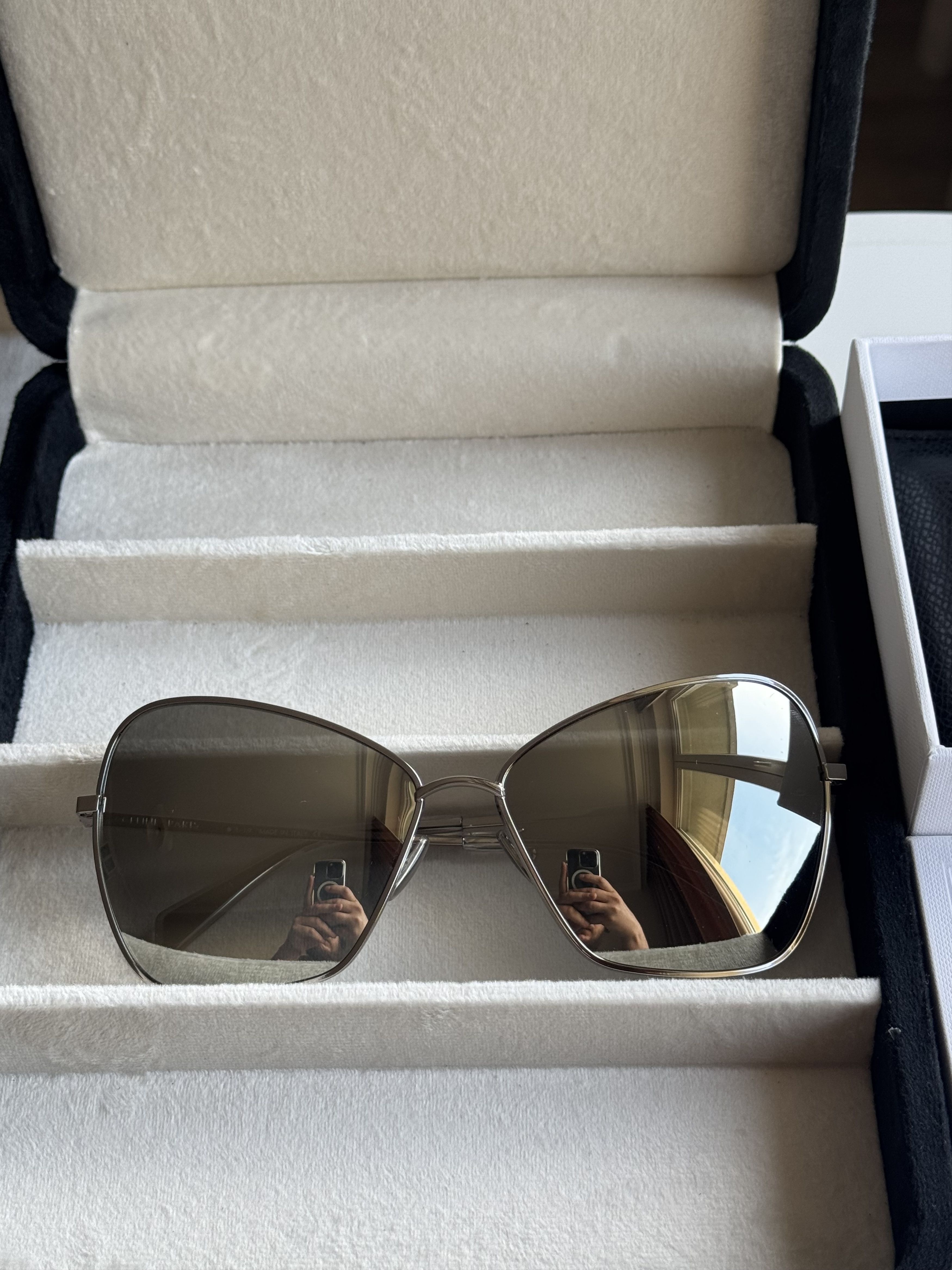 Celine × Hedi Slimane Celine Sunglasses by hedi slimane Size ONE SIZE - 3 Thumbnail