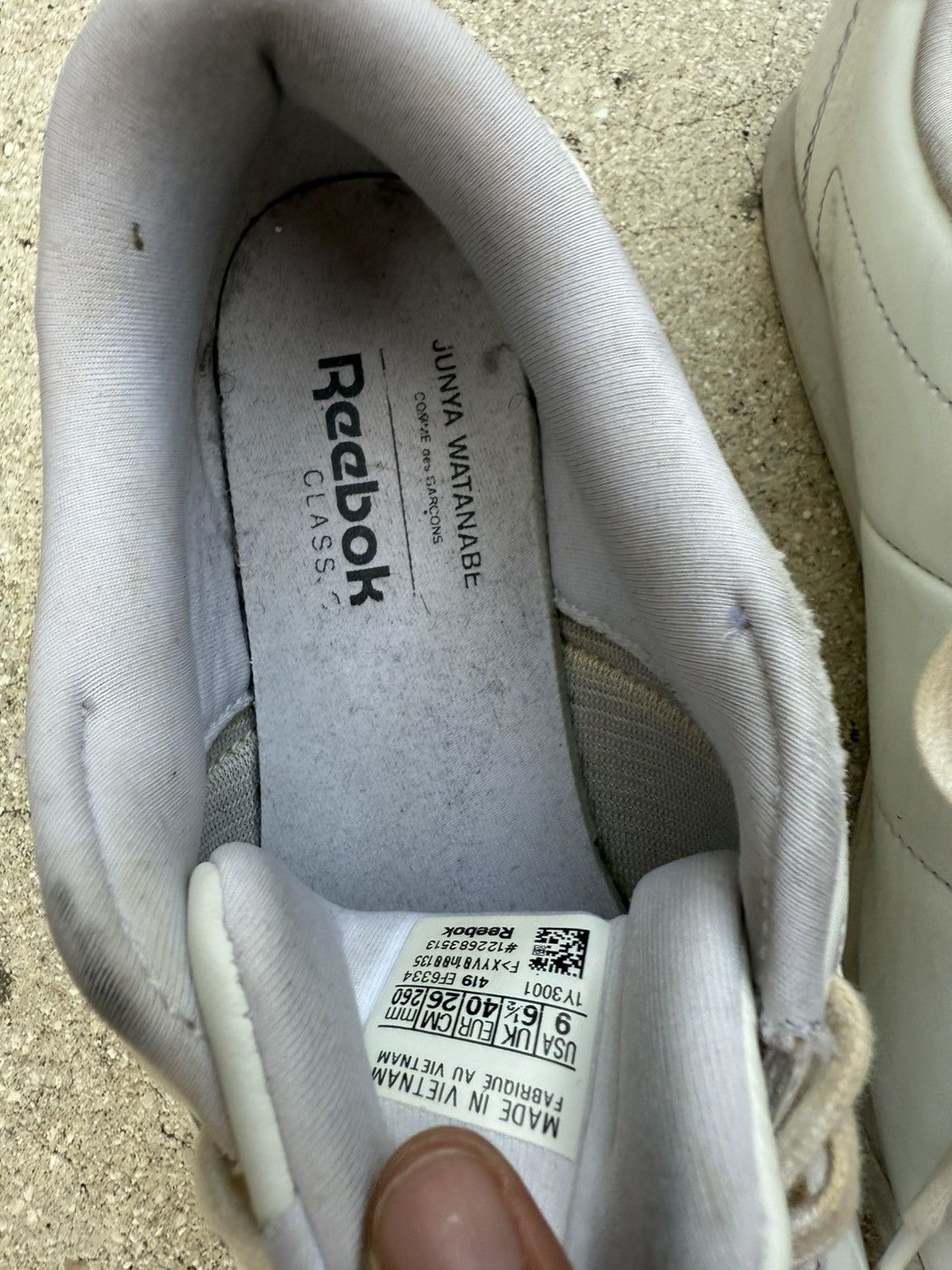 Junya Watanabe Junya Watanabe Comme des Garcons x Reebok Classic Princess Size US 7.5 / EU 40-41 - 5 Thumbnail