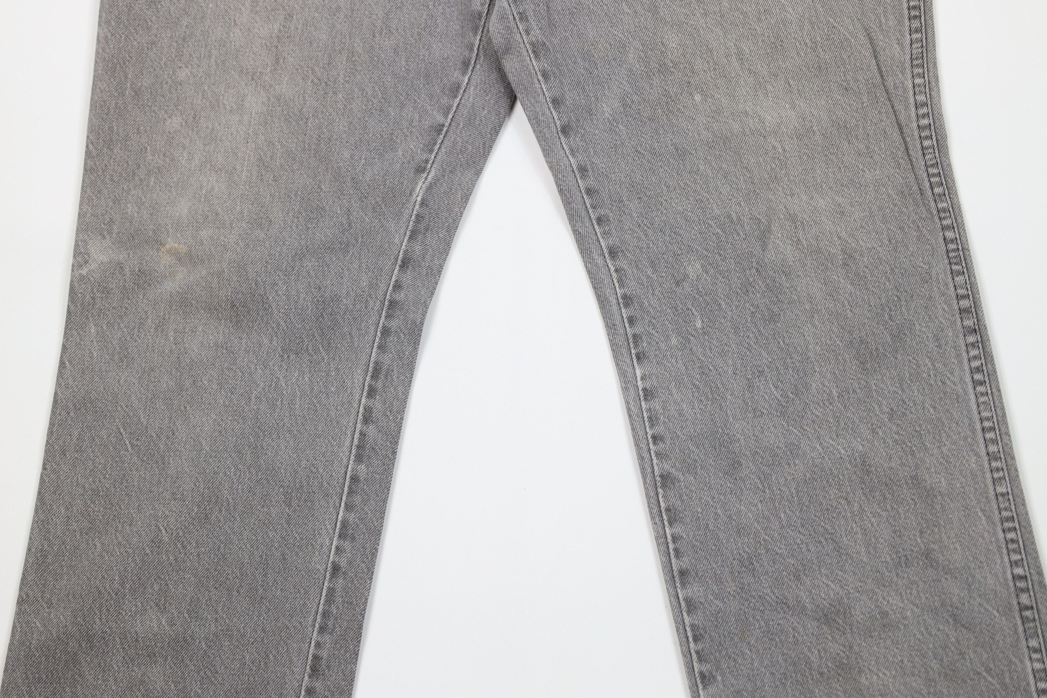 Vintage Vintage 80s 90s Streetwear Wide Leg Denim Jeans Gray USA Size US 40 / EU 56 - 3 Thumbnail