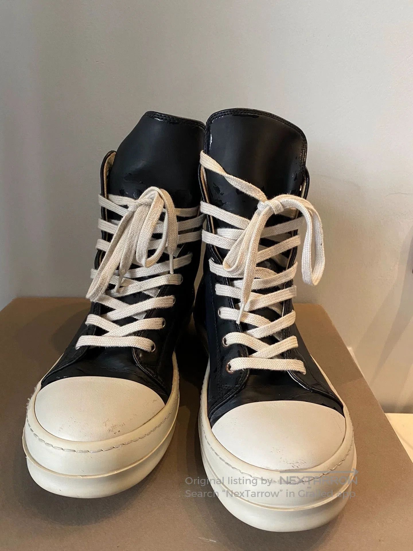 Rick Owens rick owens high-top sneakers size 40.5. Size US 7.5 / EU 40-41 - 2 Thumbnail