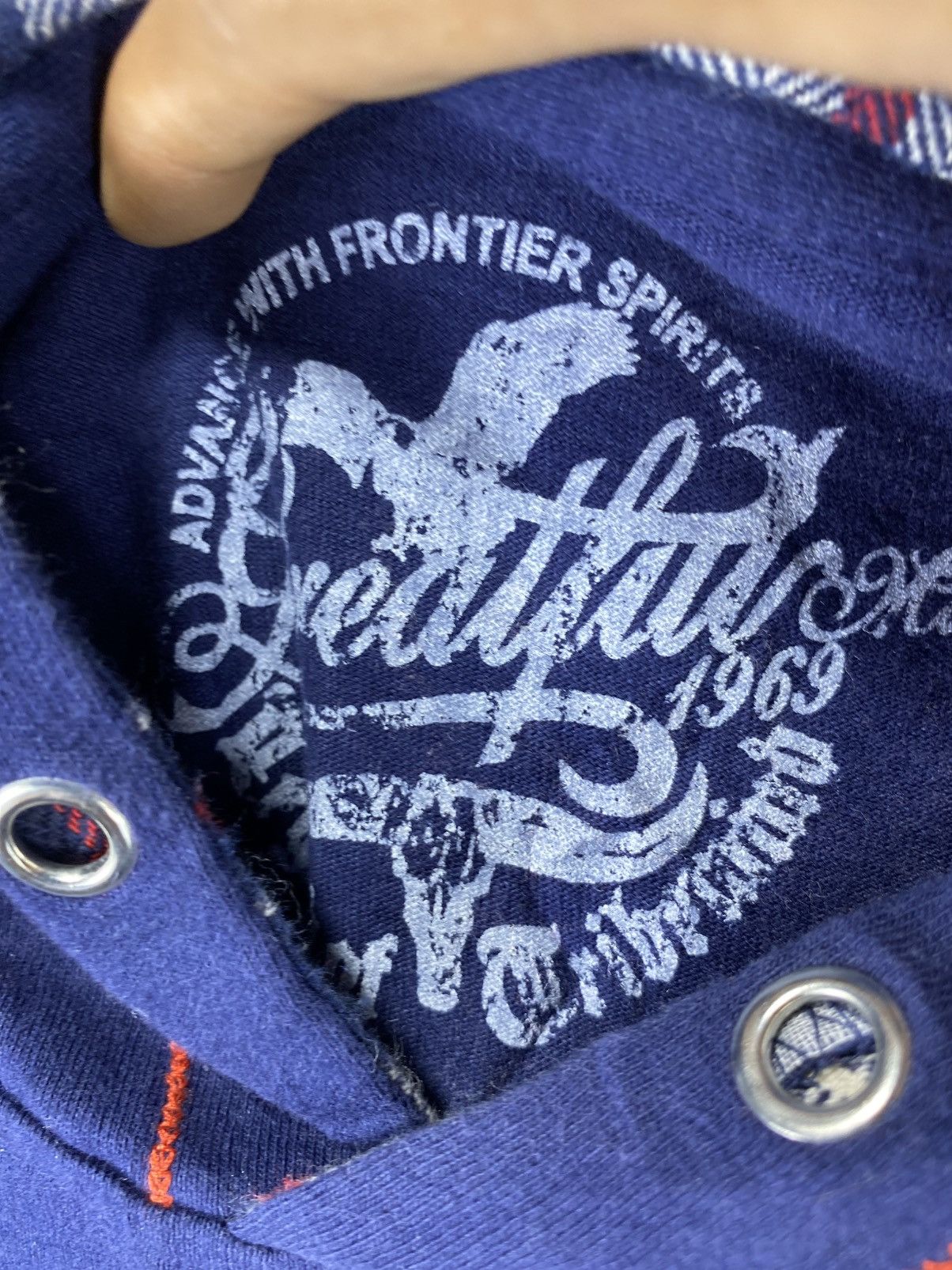Japanese Brand REAL MASTERS POEM IFSIXWASNINE STYLE LIGHT HOODIE Size US M / EU 48-50 / 2 - 8 Thumbnail