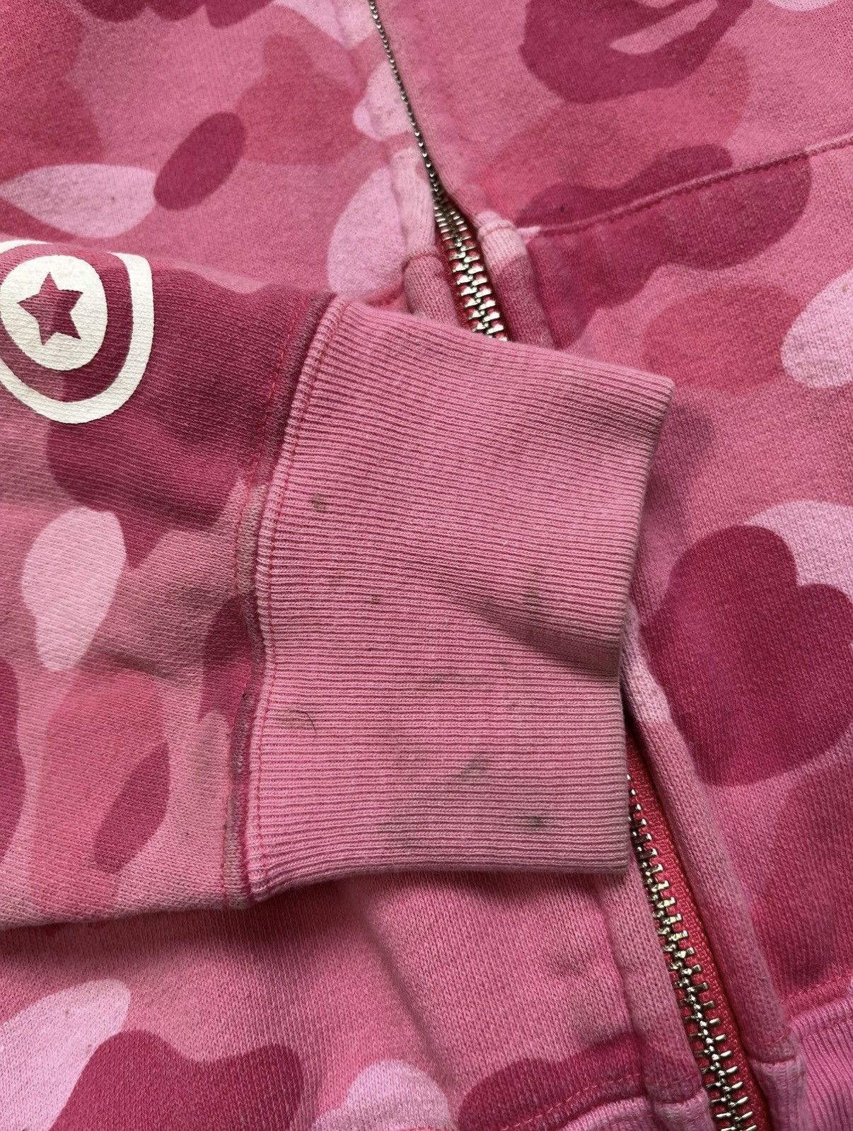 Bape BAPE Camo Cropped Full Zip Hoodie Size S / US 4 / IT 40 - 8 Thumbnail