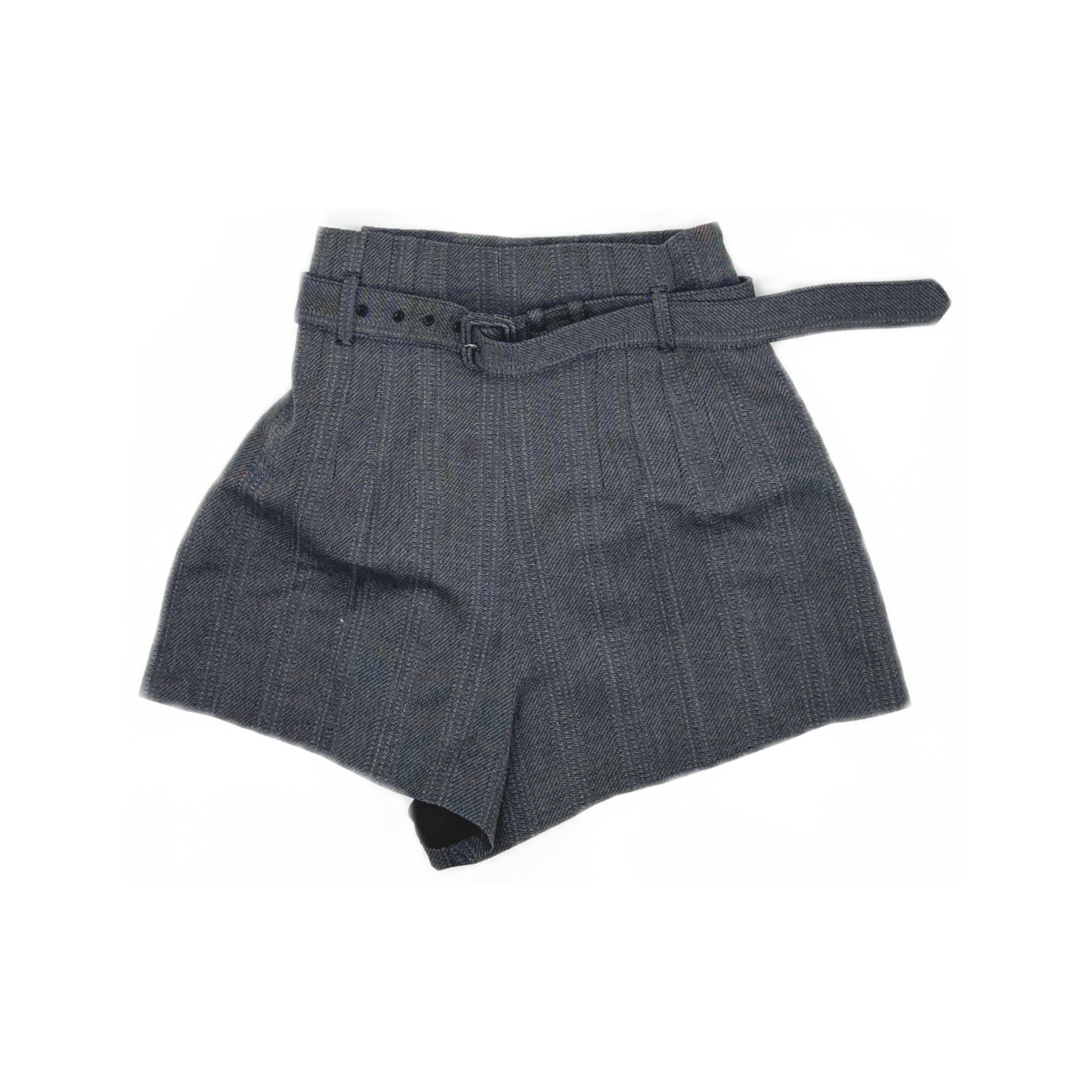 Prada Prada Herringbone Shorts Size 38 Size 26" / US 2 / IT 38 - 1 Thumbnail