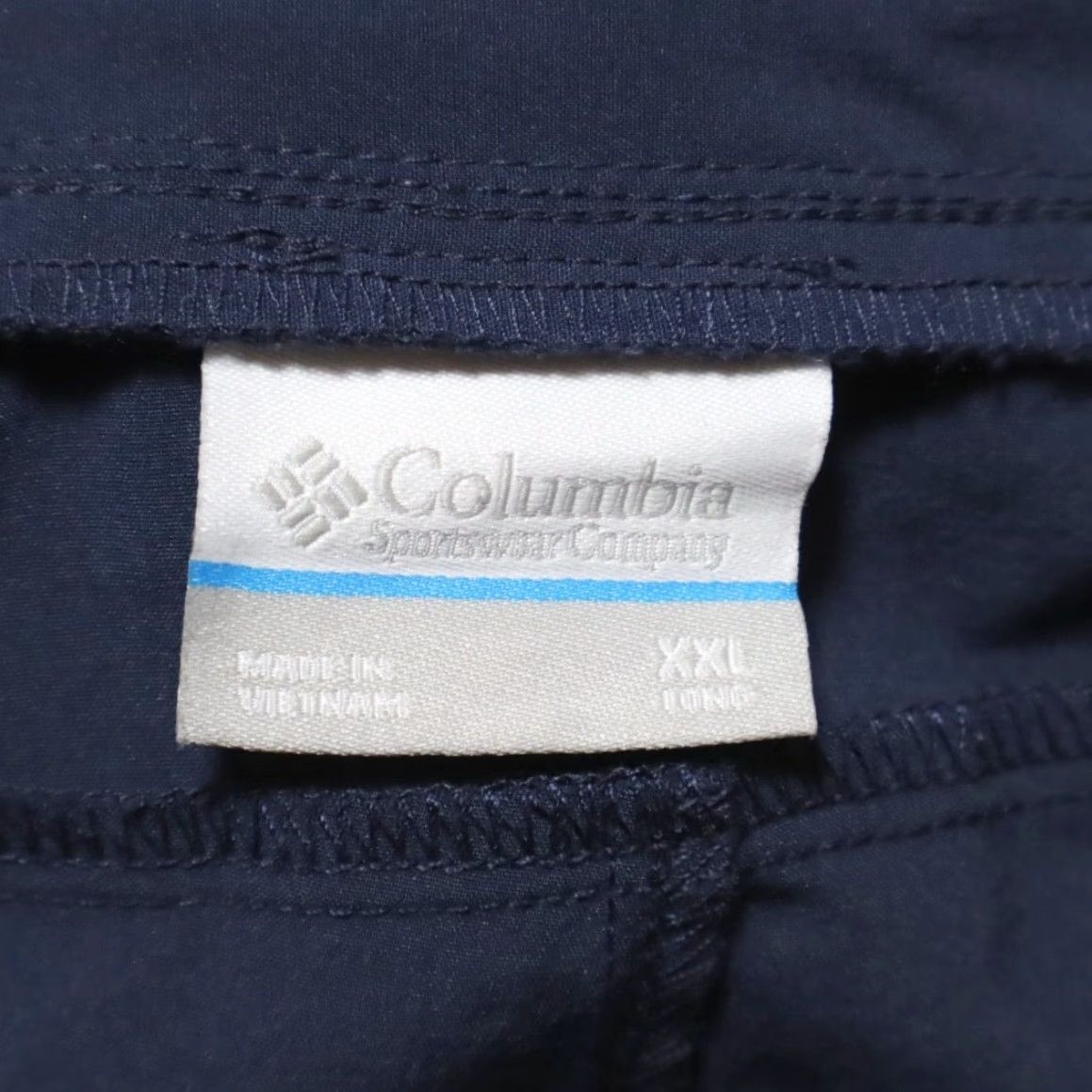 Vintage Columbia Men Navy PFG Long High Stretch Woven Jogger Pants 2XL Regular Inseam 31in Polyester Pants Size US 39 - 5 Thumbnail