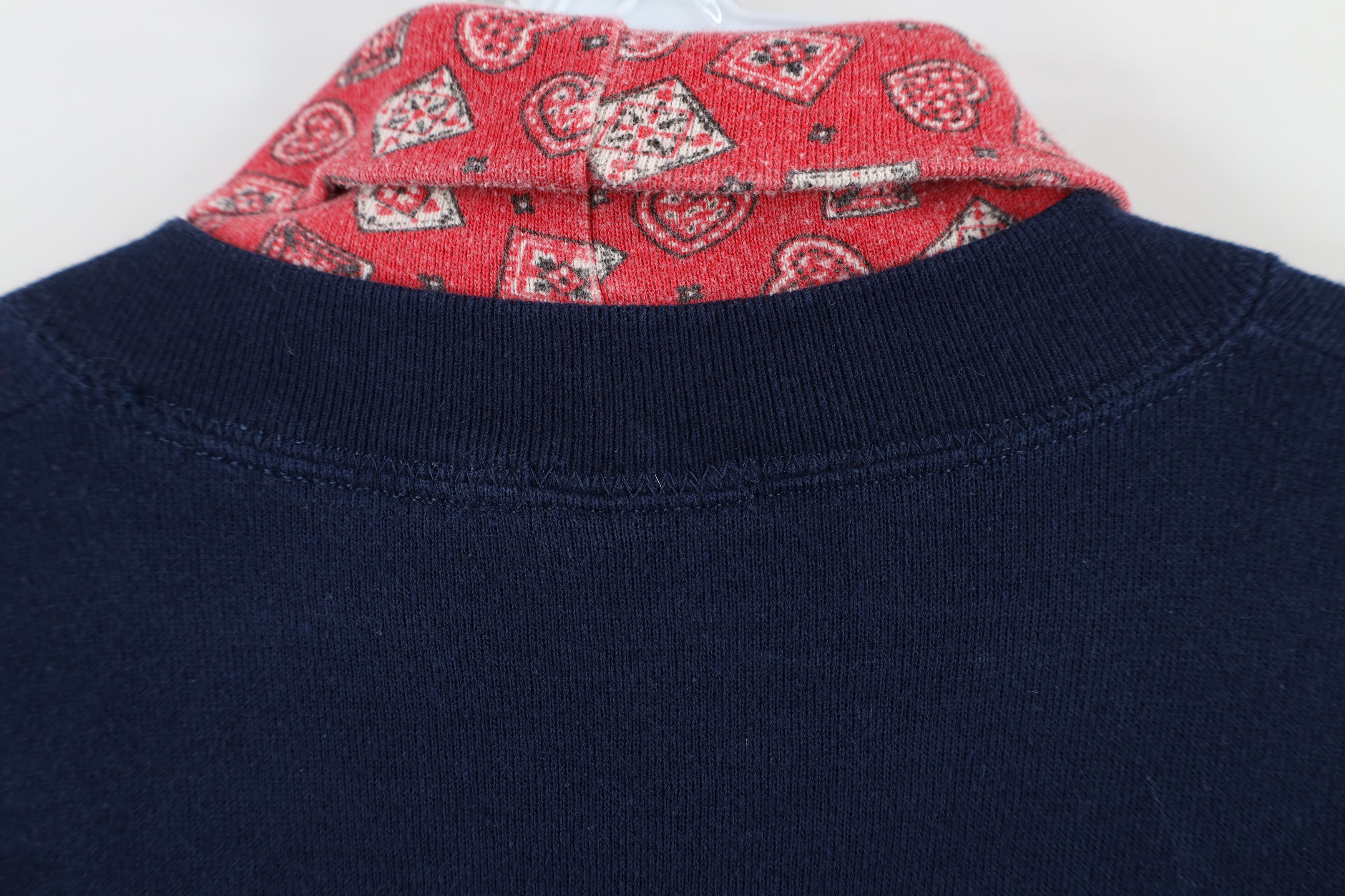 Vintage Vintage 90s Streetwear Western Dog Turtleneck Sweatshirt USA Size XL / US 12-14 / IT 48-50 - 10 Thumbnail