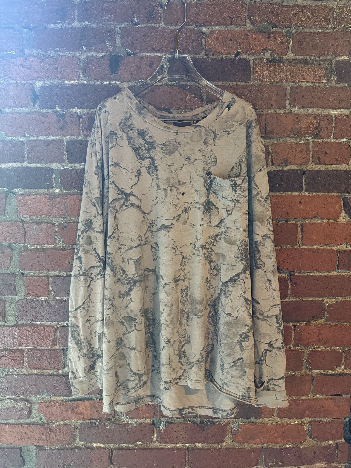 Vintage Real tree thrashed camo shirt Size US XXL / EU 58 / 5 - 2 Thumbnail