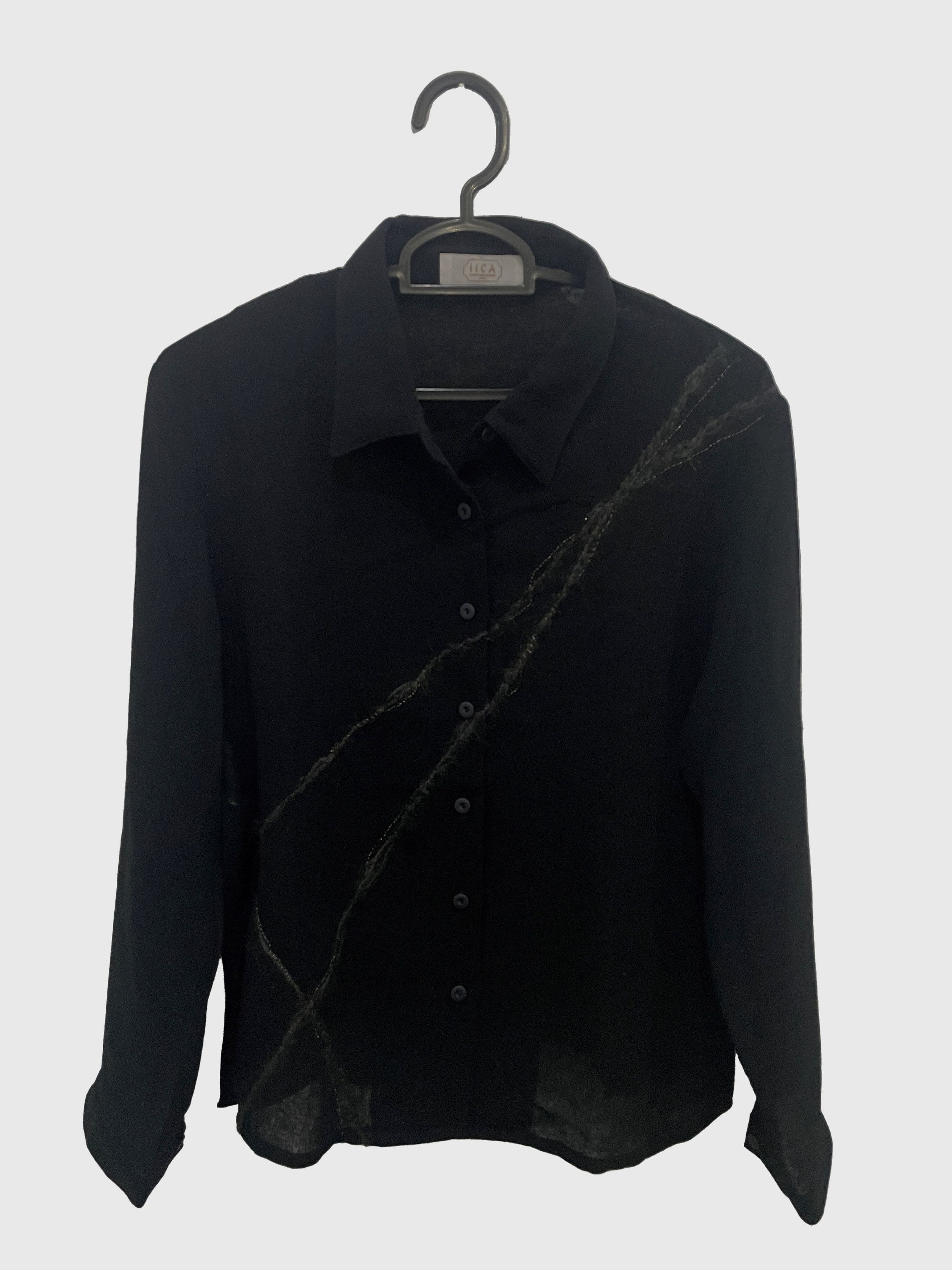 Designer × Vintage IICA Christian Aujard Shirt Size S / US 4 / IT 40 - 1 Thumbnail