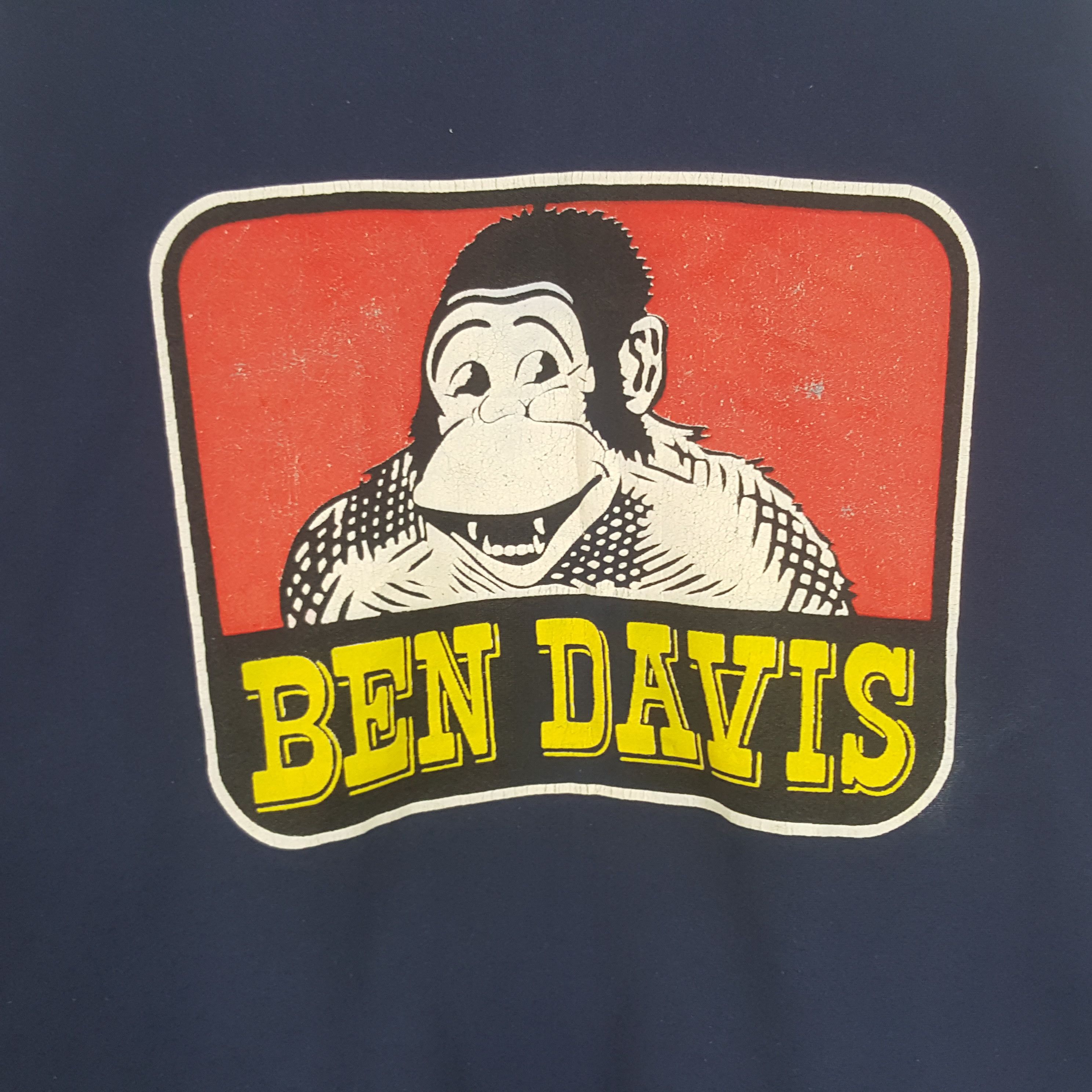 Ben Davis × Vintage Vintage Ben Davis American Skate Style Sweatshirt Size US M / EU 48-50 / 2 - 2 Thumbnail