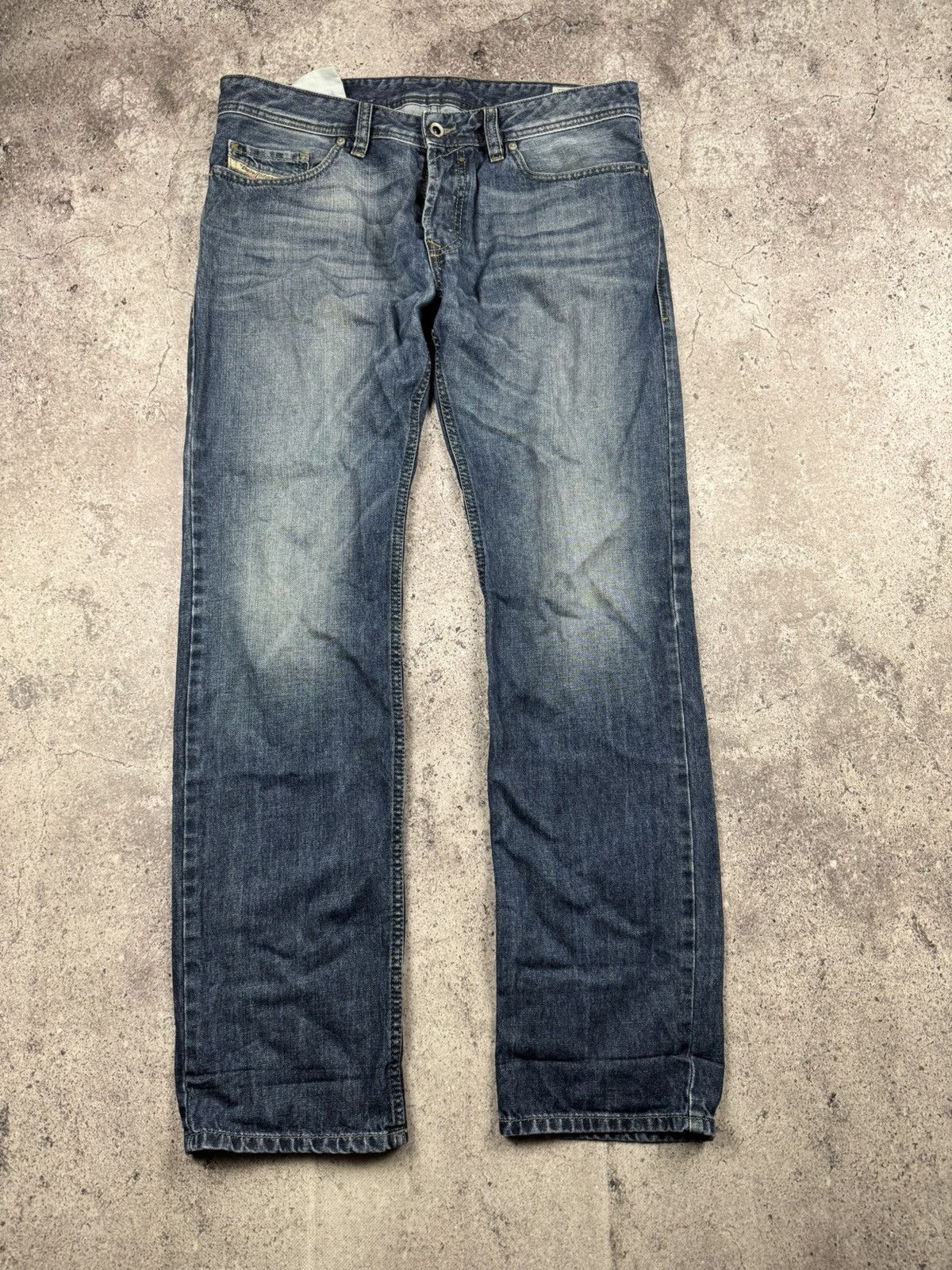 Diesel Vintage Diesel Jeans Baggy Mud Washed Japanese Avant Garde Size US 34 / EU 50 - 1 Thumbnail