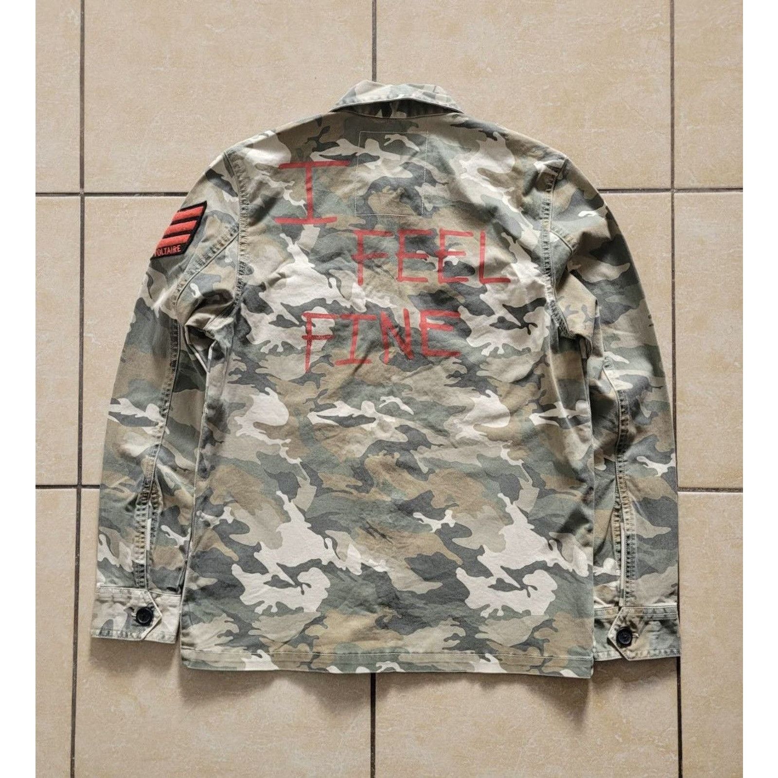 Zadig & Voltaire Zadig&Voltaire womens camo military multipocket shirt jacket Size S / US 4 / IT 40 - 2 Thumbnail