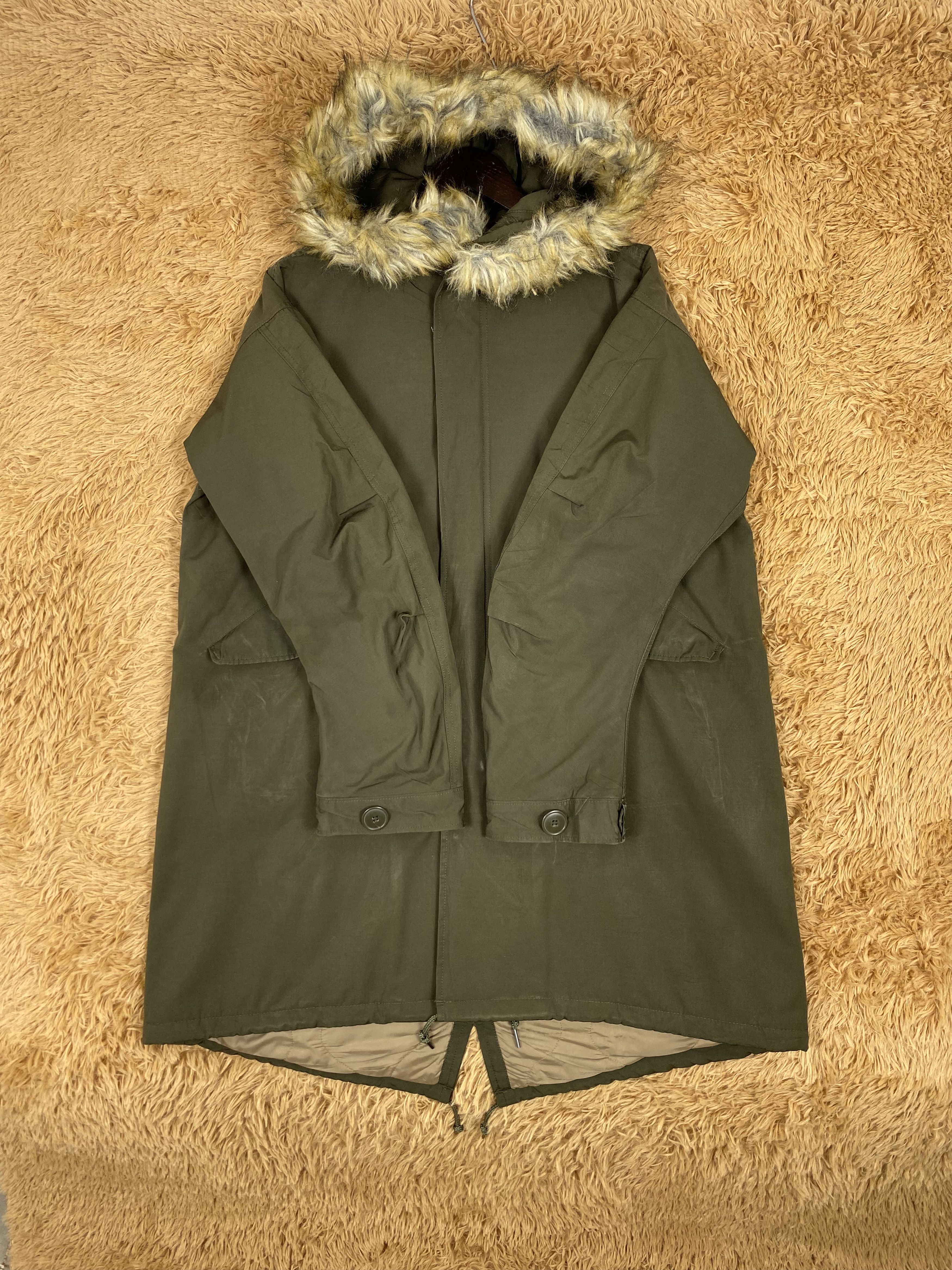 Japanese Brand Vintage Back Number Quilted Lining Long Jacket PJ2479 Size US M / EU 48-50 / 2 - 3 Thumbnail