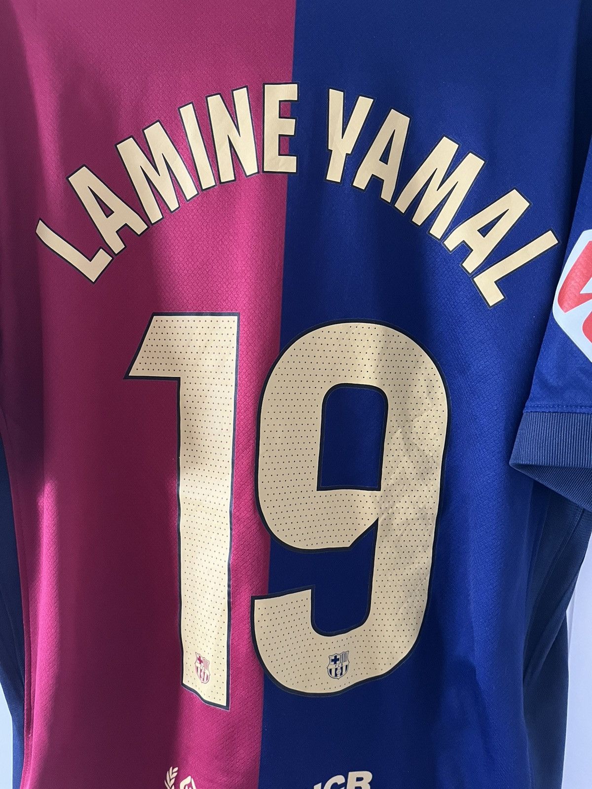 Barcelona nike 2024/2025 domowa Yamal — zdjęcie 2