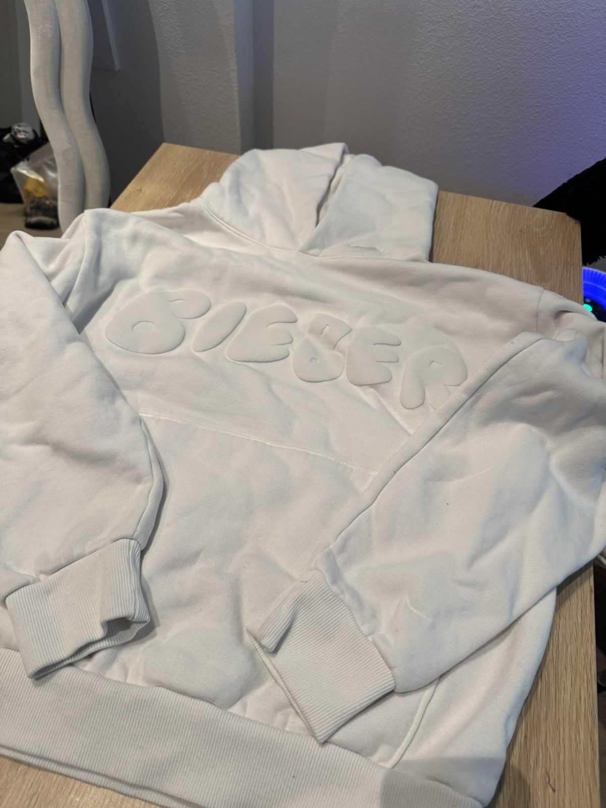 SKYLRK Official Coachella 2026 White "Bieber "Hoodie SKYLRK Size US M / EU 48-50 / 2 - 1 Thumbnail