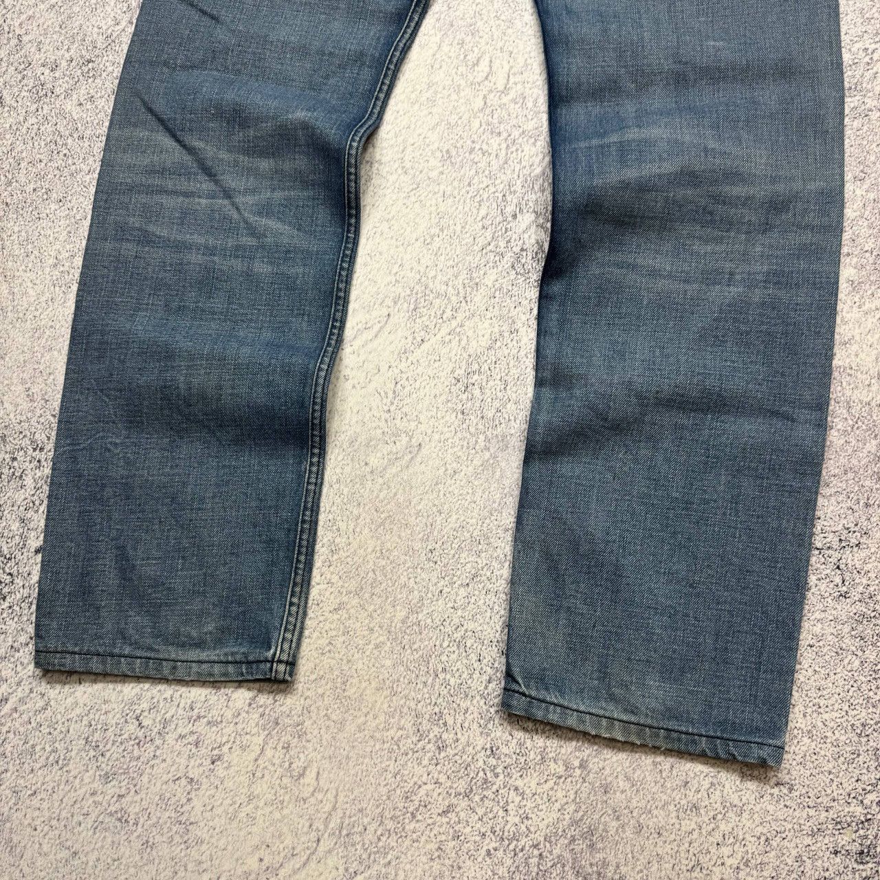 Diesel Diesel Industry Baggy Faded Big Logo Denim Jeans Mens 33 Size US 33 - 20 Thumbnail