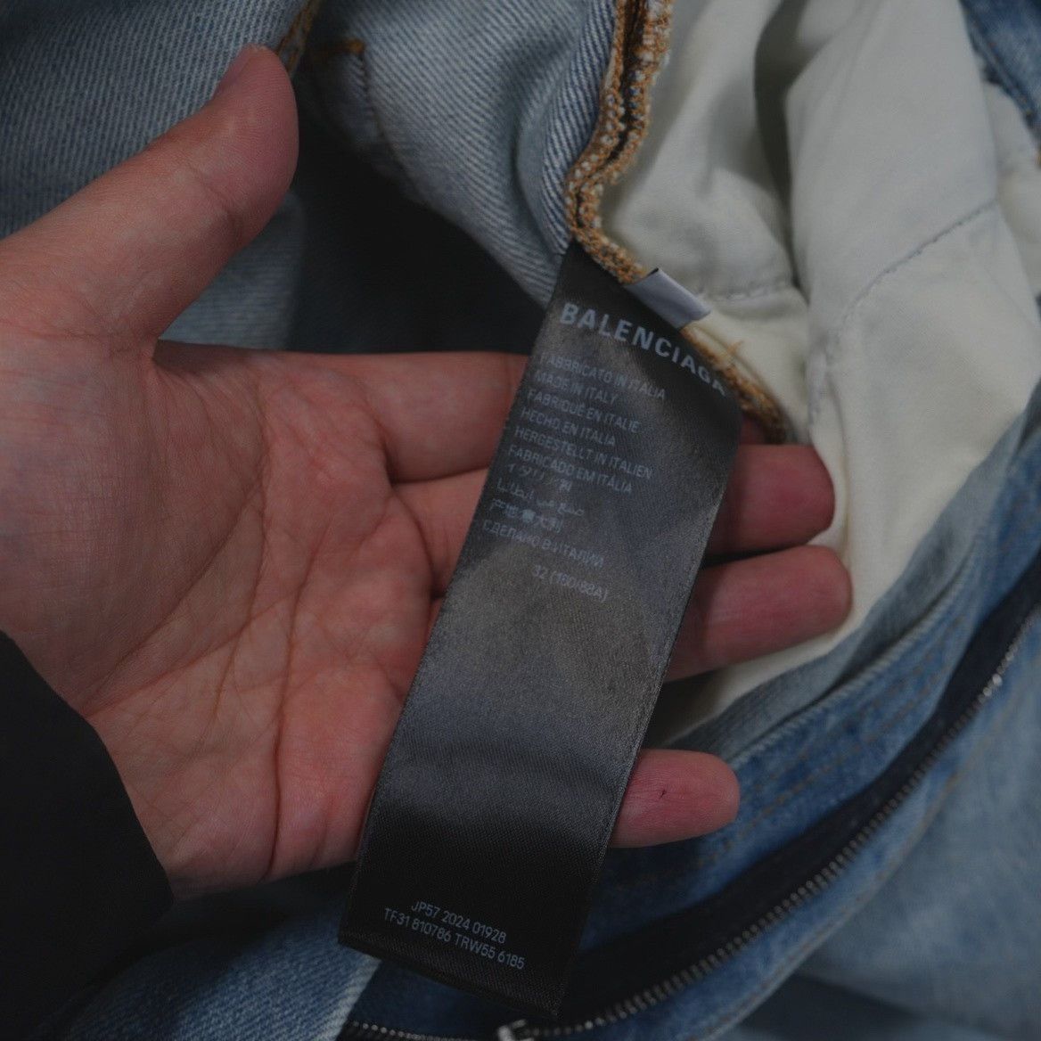 Balenciaga Balenciaga Washed jeans Size US 32 / EU 48 - 4 Thumbnail