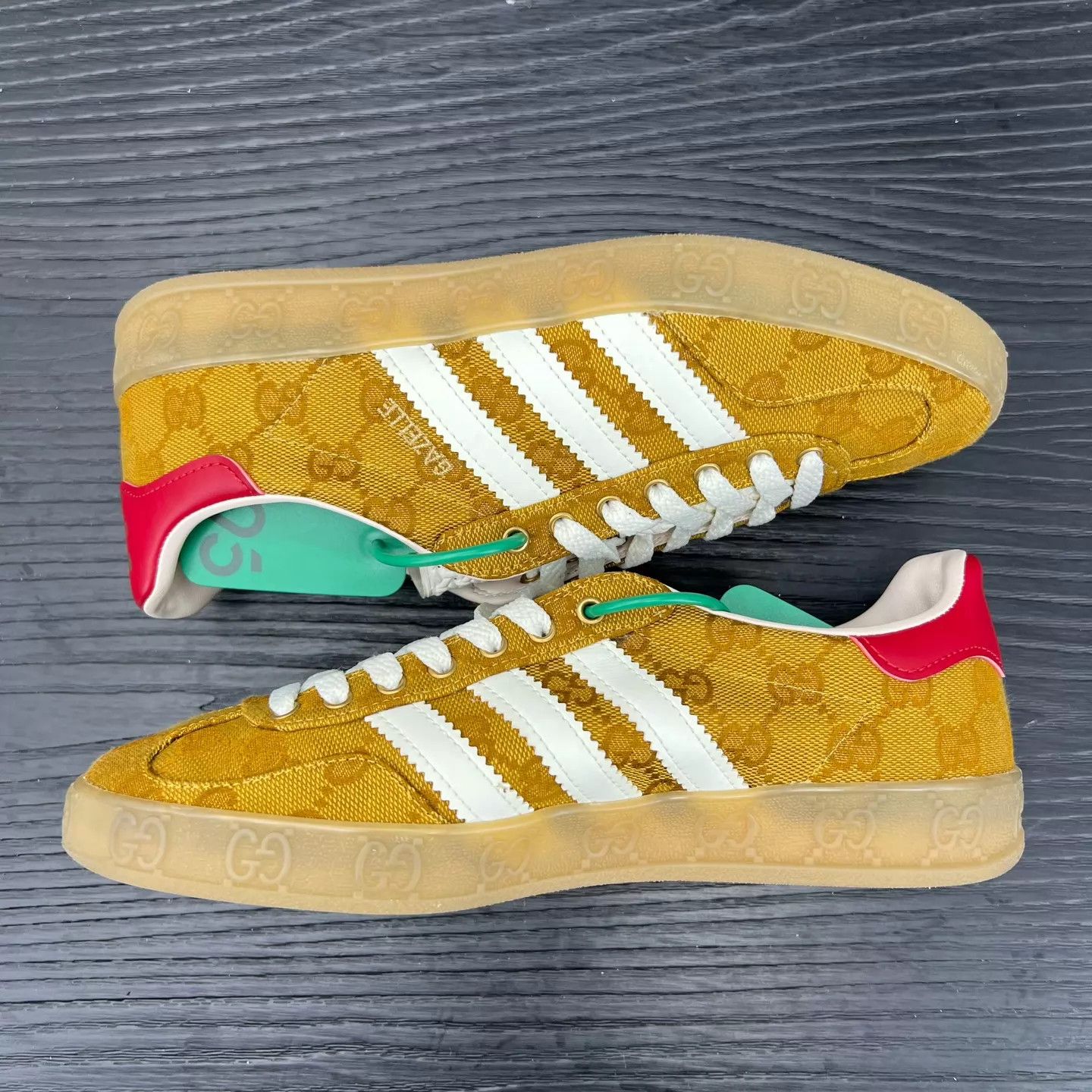 Gucci Gucci x Adidas Beige Brown Size 38 New Size US 6.5 / IT 36.5 - 2 Thumbnail