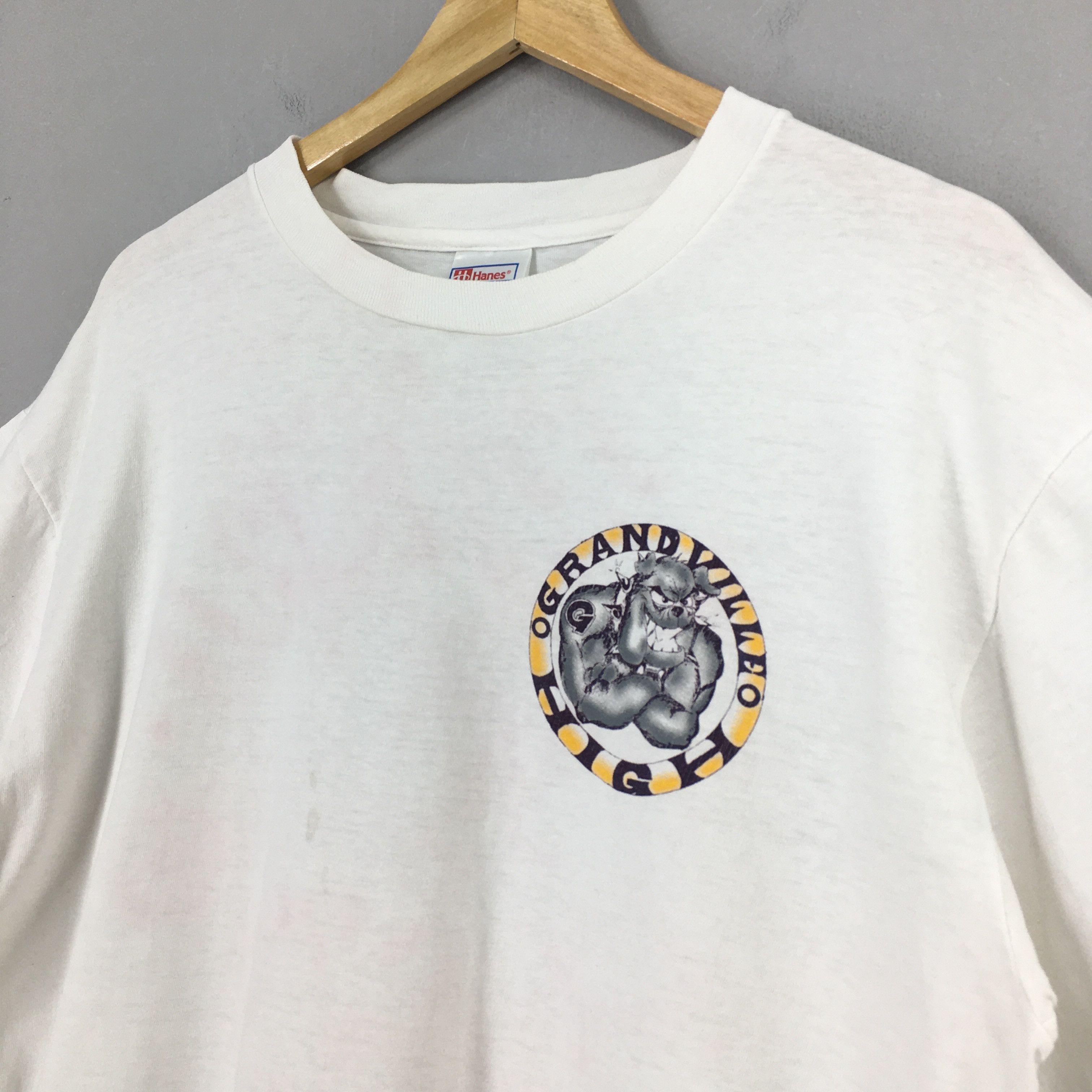 Big Dogs Vtg the Grandville Bulldogs Beware The Dawg T shirt L Size US L / EU 52-54 / 3 - 4 Thumbnail