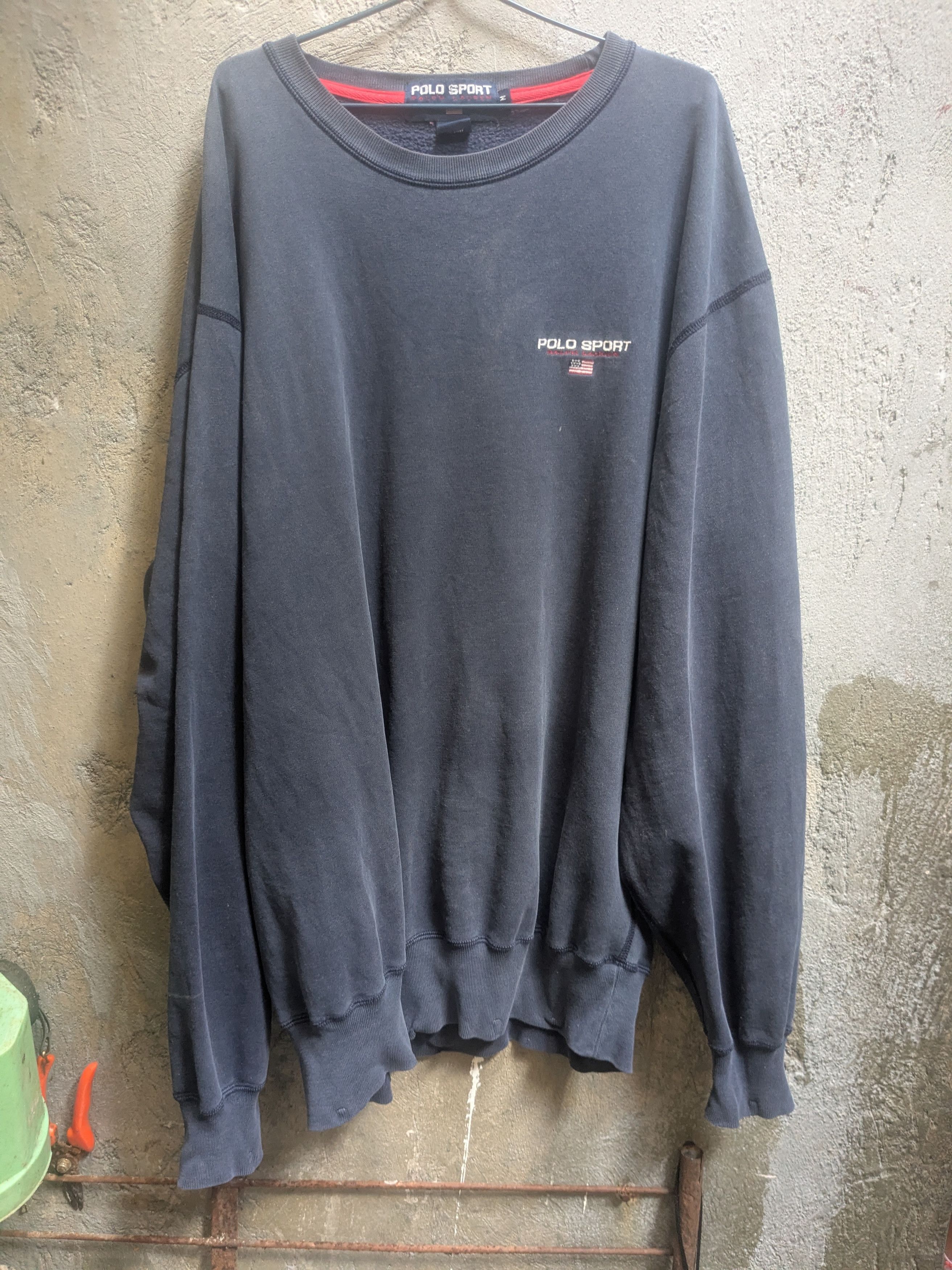 Polo Ralph Lauren polo sport Ralph Lauren sweater USA vintage Size US M / EU 48-50 / 2 - 1 Thumbnail