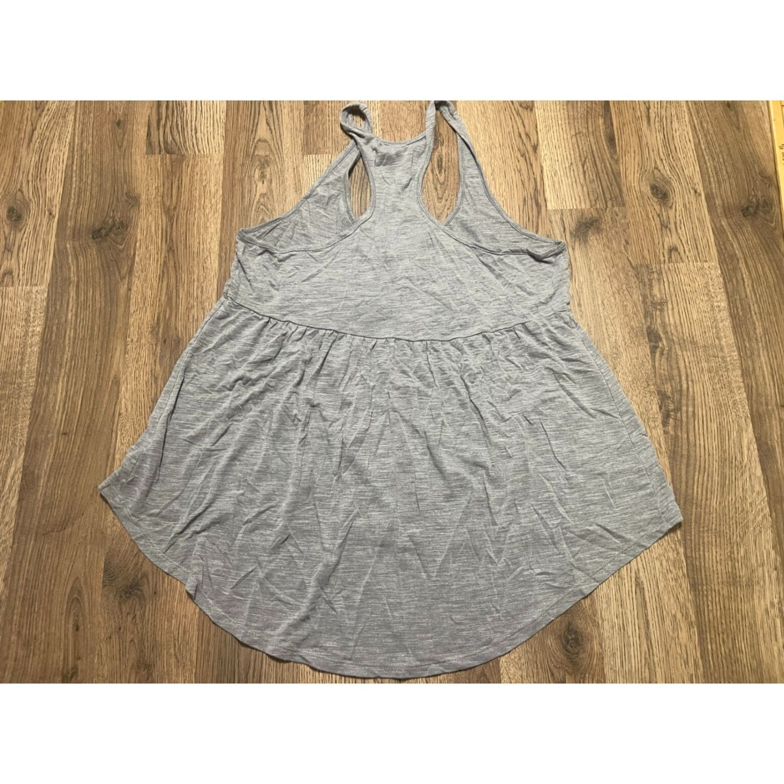 American Eagle Outfitters American Eagle Outfitters Tank Top Women M Gray Buttons Up Size M / US 6-8 / IT 42-44 - 2 Thumbnail