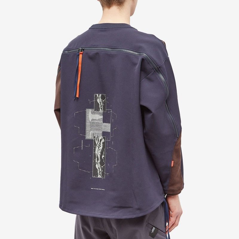 GOOPiMADE GOOPiMADE Zystem Graphic Patchwork Panel Sweatshirt Size US XL / EU 56 / 4 - 2 Thumbnail