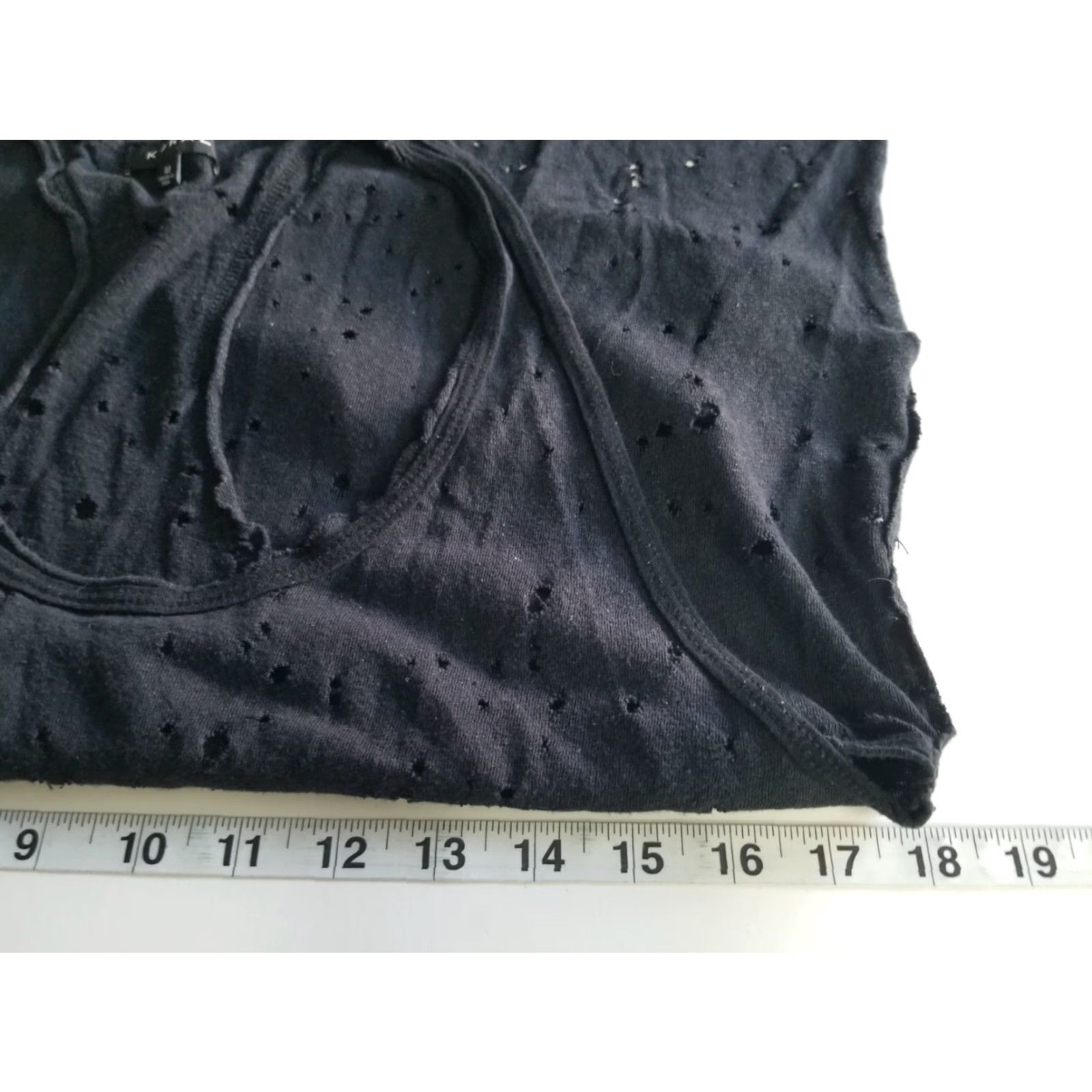 Vintage KORAL Tank Top Women Sleeveless Round Neck Muscle Medium Black Yoga Workout M Size M / US 6-8 / IT 42-44 - 4 Thumbnail