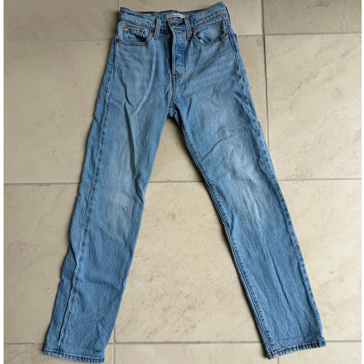 Levi's Levi’s Premium Wedgie Straight Jeans W23 L28 Size 23" - 1 Thumbnail