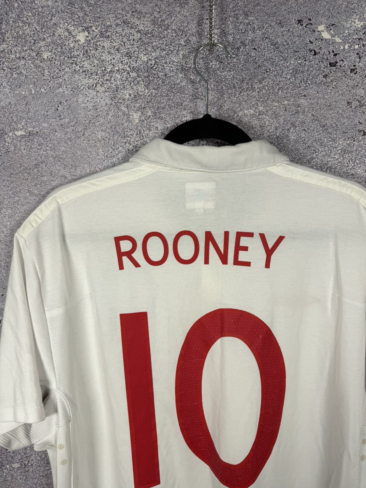 Umbro × Vintage ROONEY Vintage England National Team 2010 Umbro Jersey XL sz Size US XL / EU 56 / 4 - 9 Thumbnail