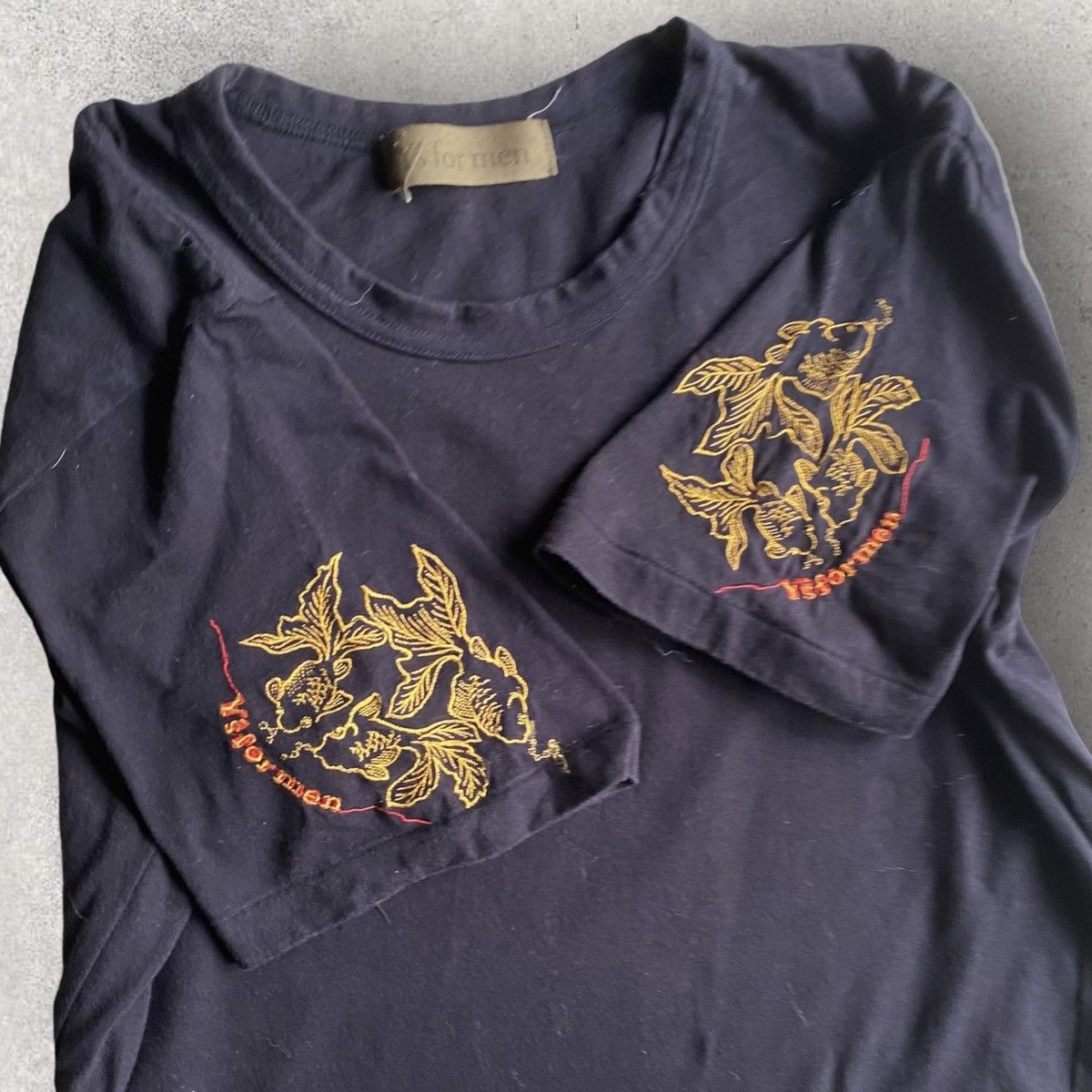 Yohji Yamamoto Y’s For Men Koi Fish Embroidered Sleeves Size US L / EU 52-54 / 3 - 2 Thumbnail