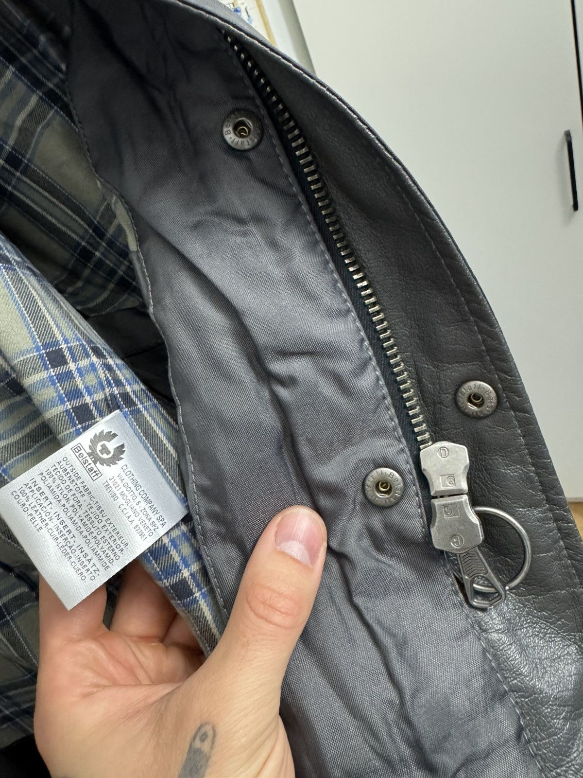 Belstaff Belstaff waxed jacket vintage casual distressed leather rare Size US M / EU 48-50 / 2 - 5 Thumbnail