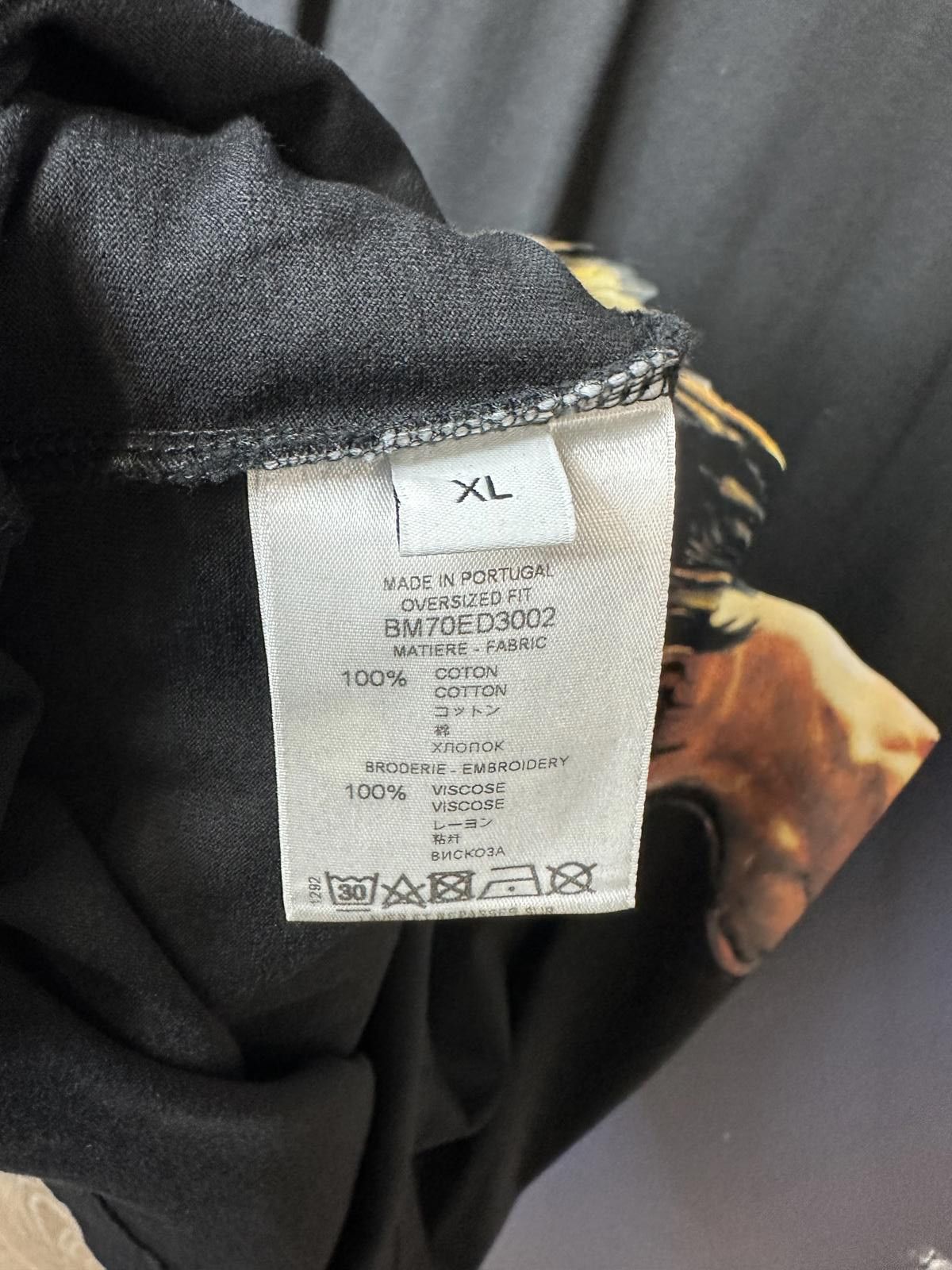 Givenchy Brand New Givenchy Black Lion Graphic T-Shirt Size XL Size ONE SIZE - 4 Thumbnail