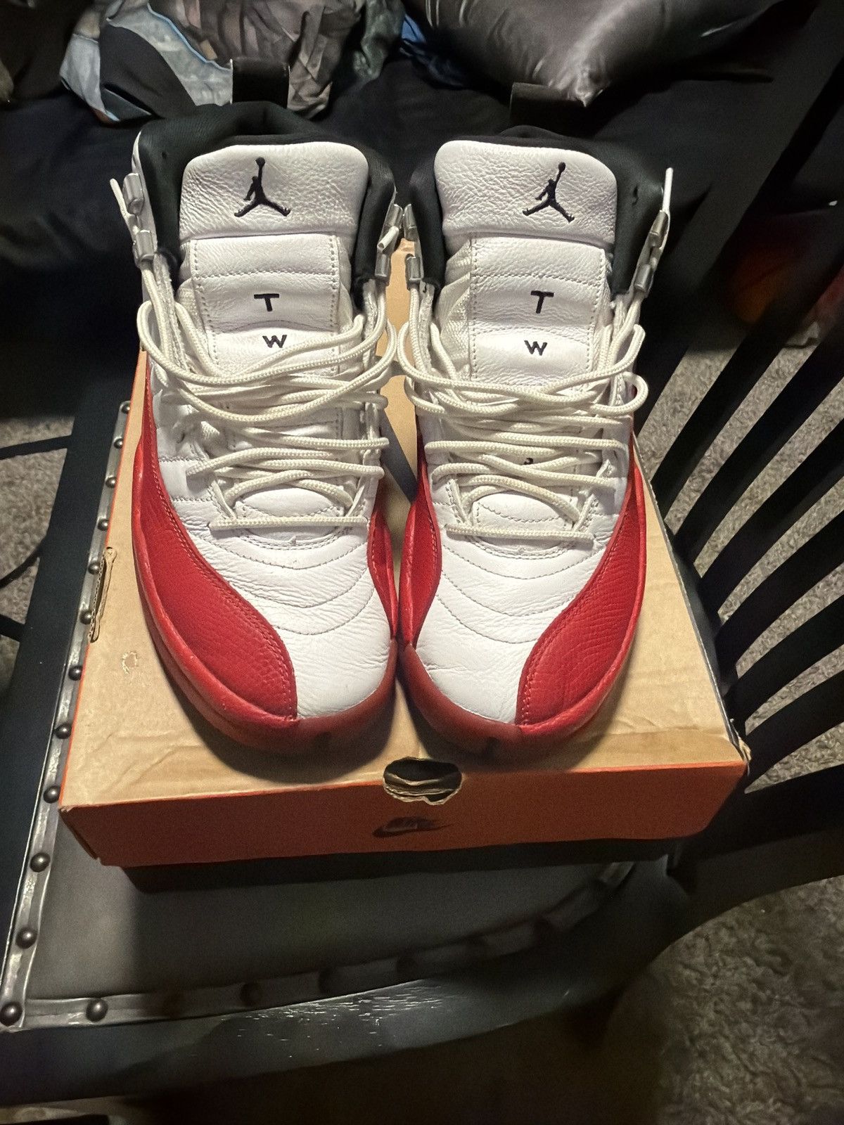 Jordan Brand Jordan 12 Cherry Size US 9.5 / EU 42-43 - 3 Thumbnail