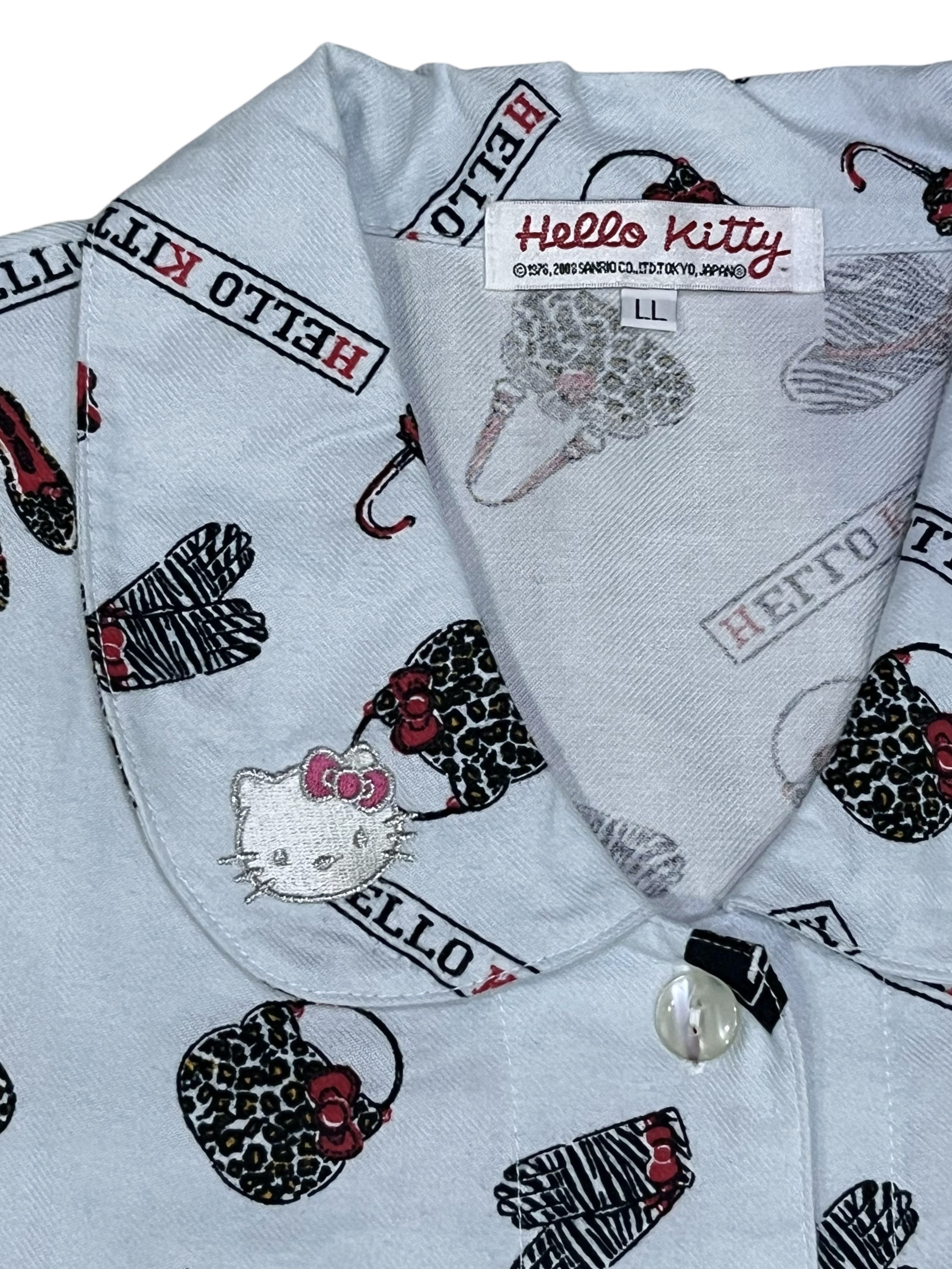 Sleeper HELLO KITTY 2008 Monogram Pajama Set Unisex Y2K Loungewear Size US L / EU 52-54 / 3 - 1 Thumbnail